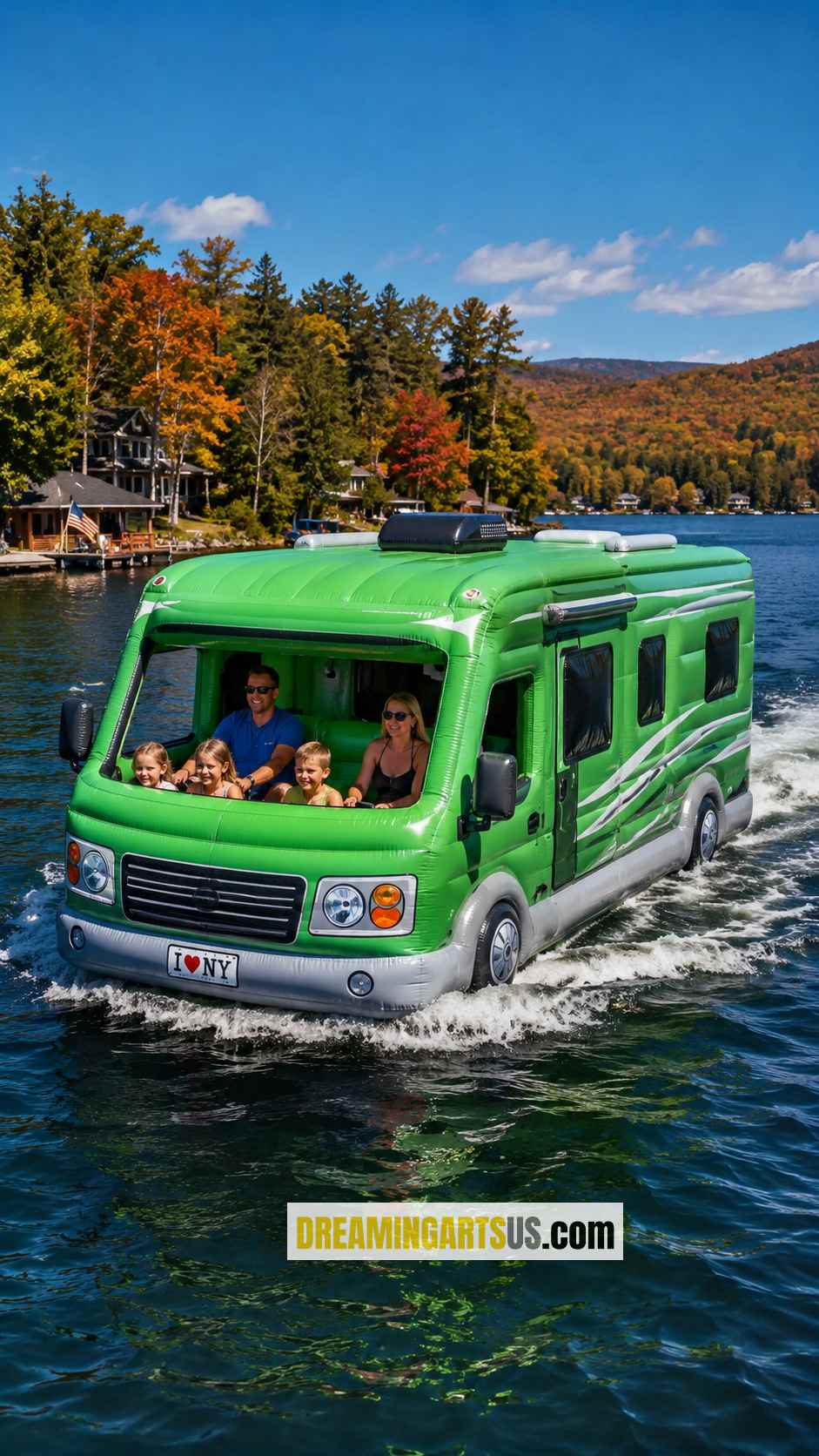 RV Lake Party Float