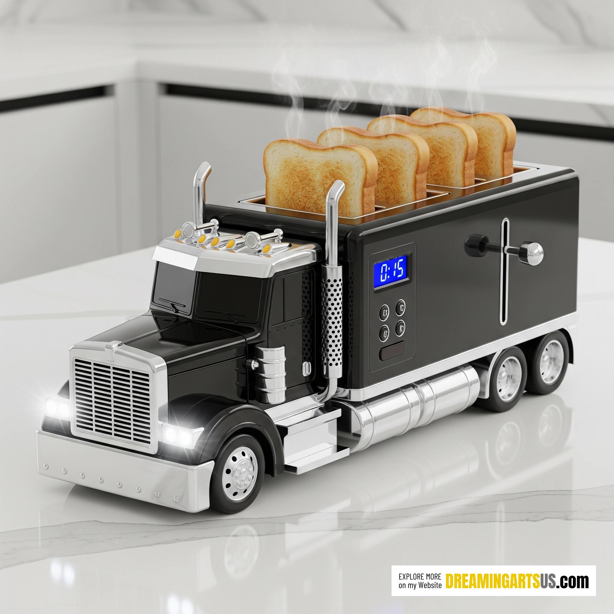 Semi-Truck Toaster