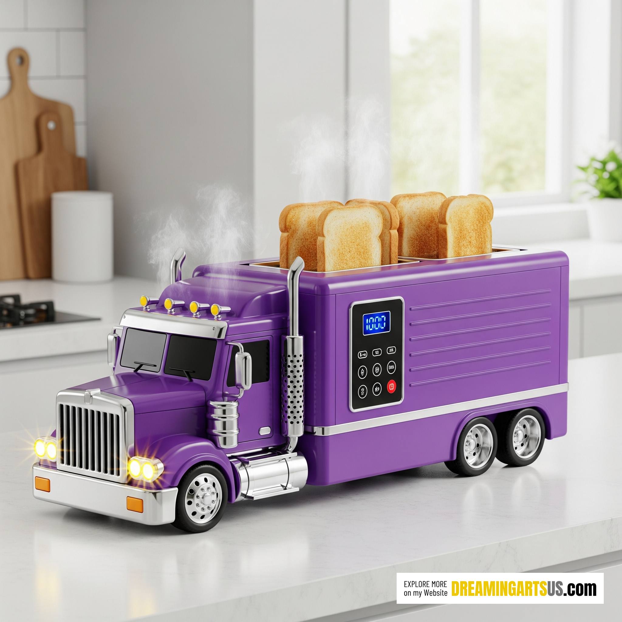 Semi-Truck Toaster