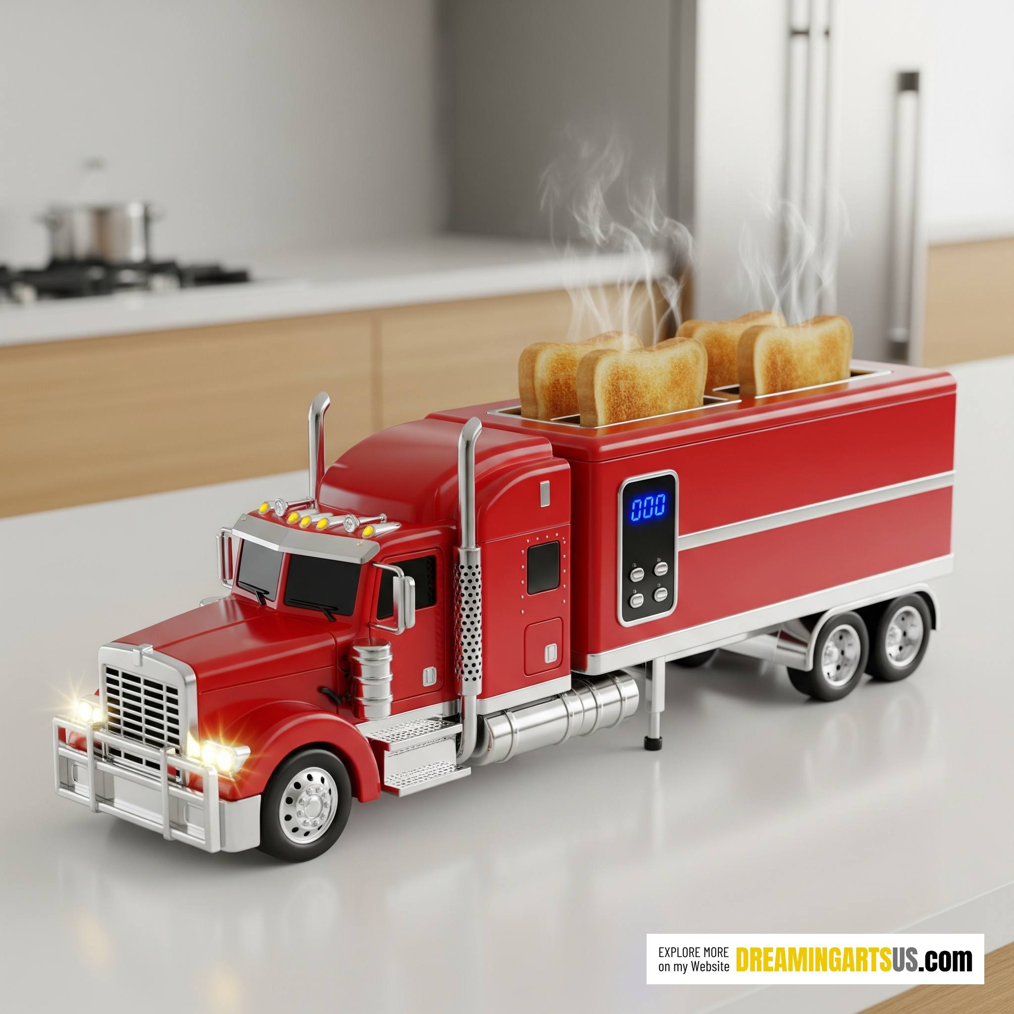 Semi-Truck Toaster
