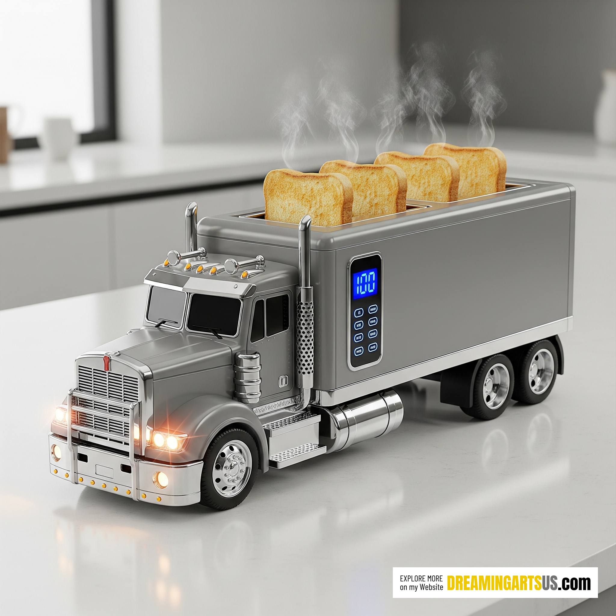 Semi-Truck Toaster