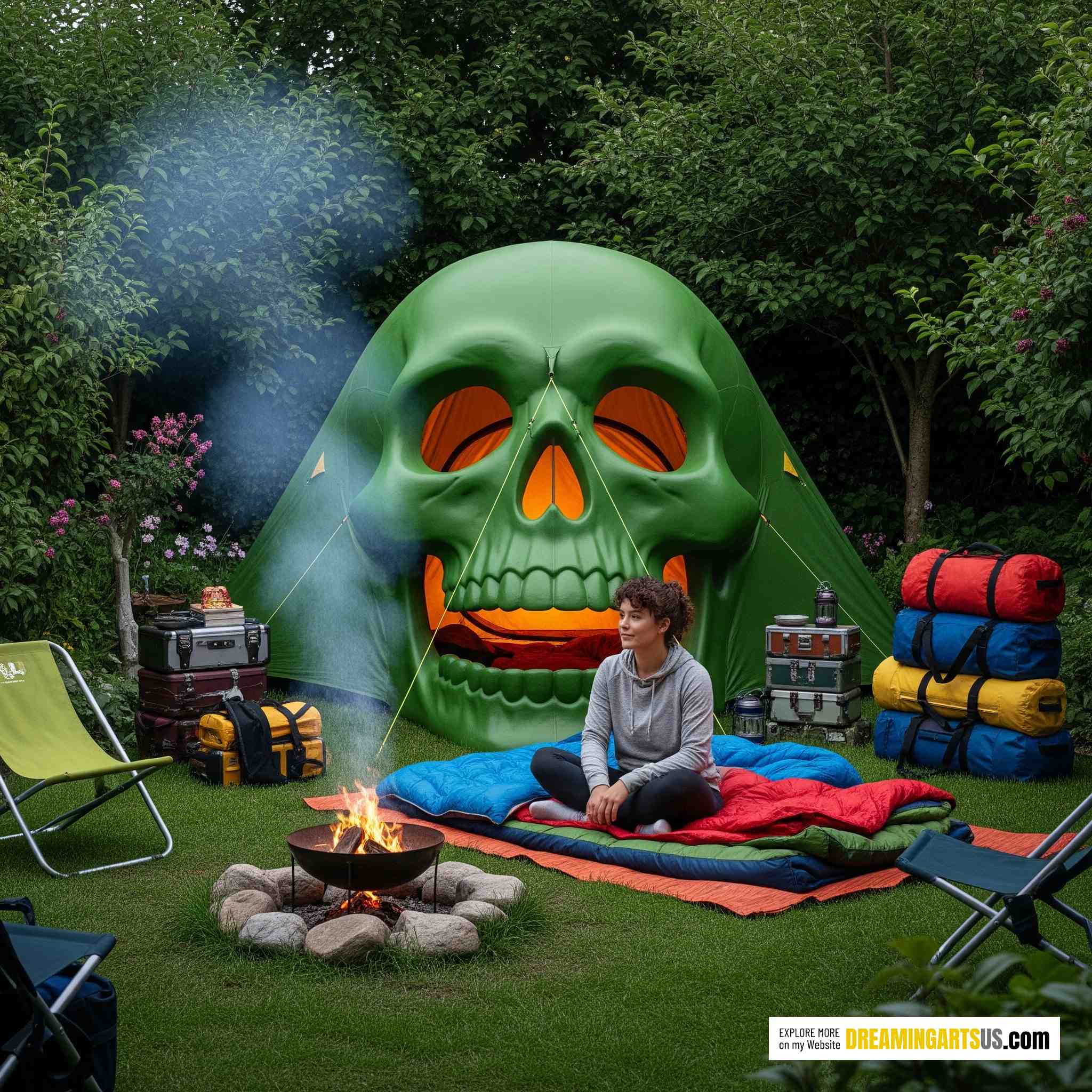 Skull Camping Tents