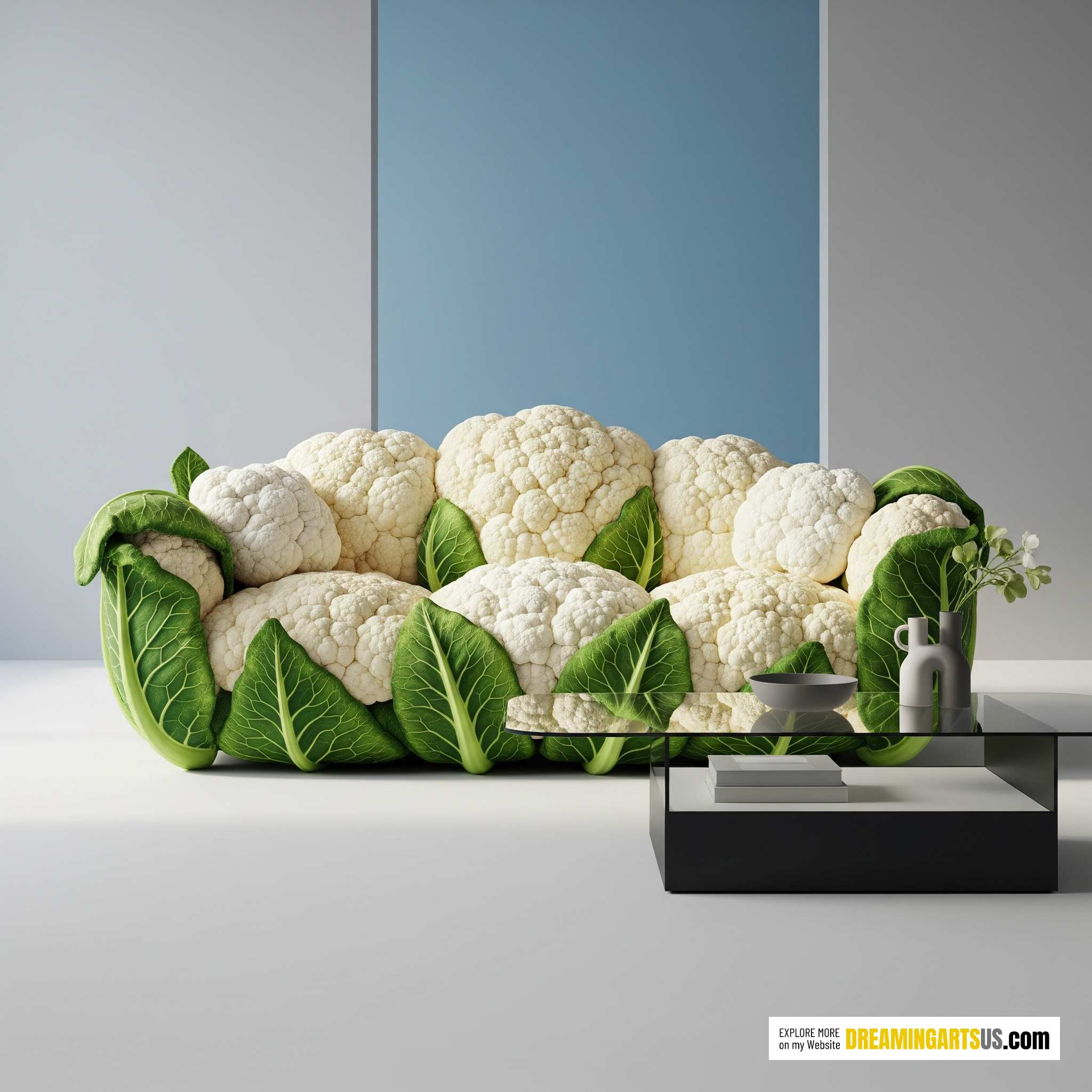 cauliflower shaped sofa