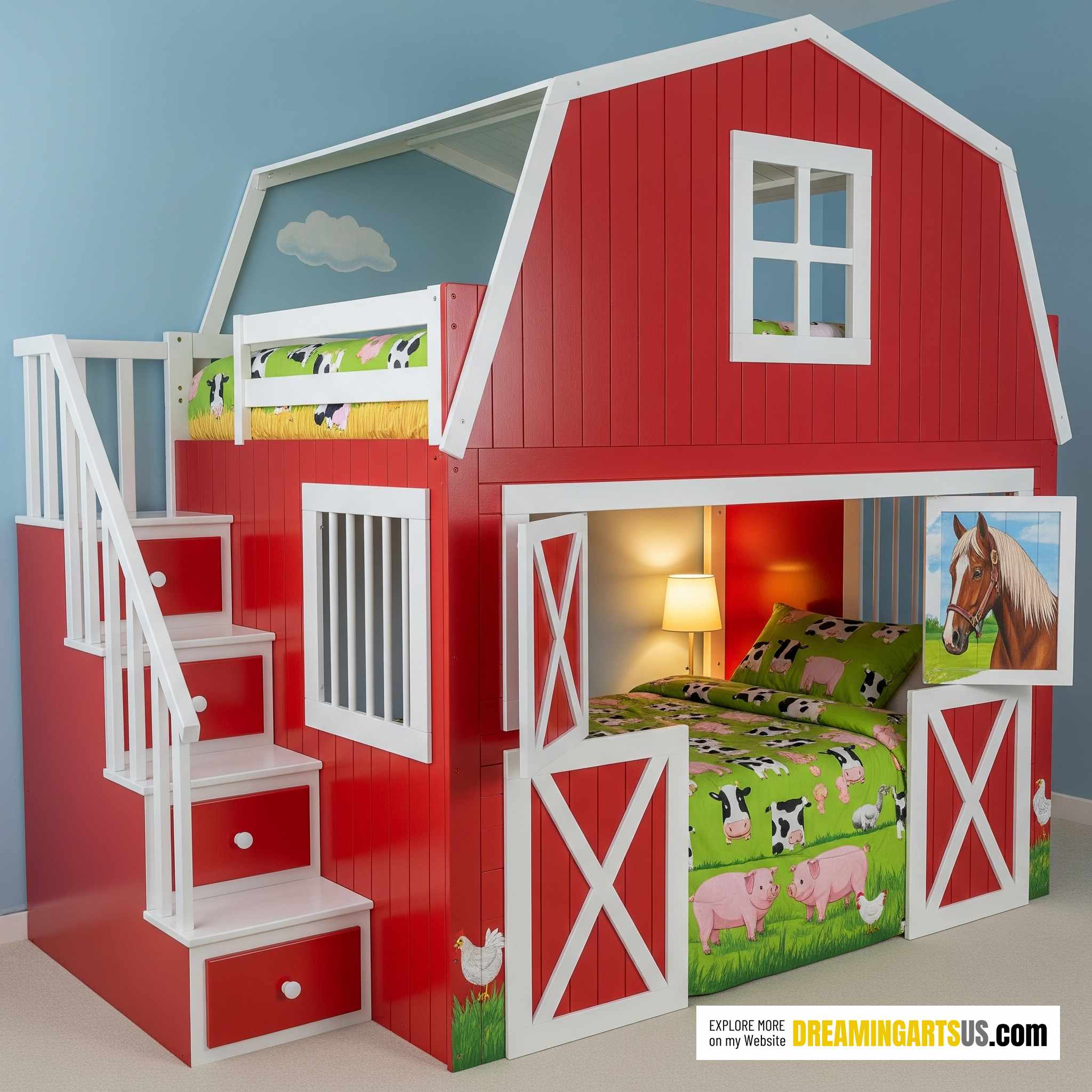 Barn Bunk Beds