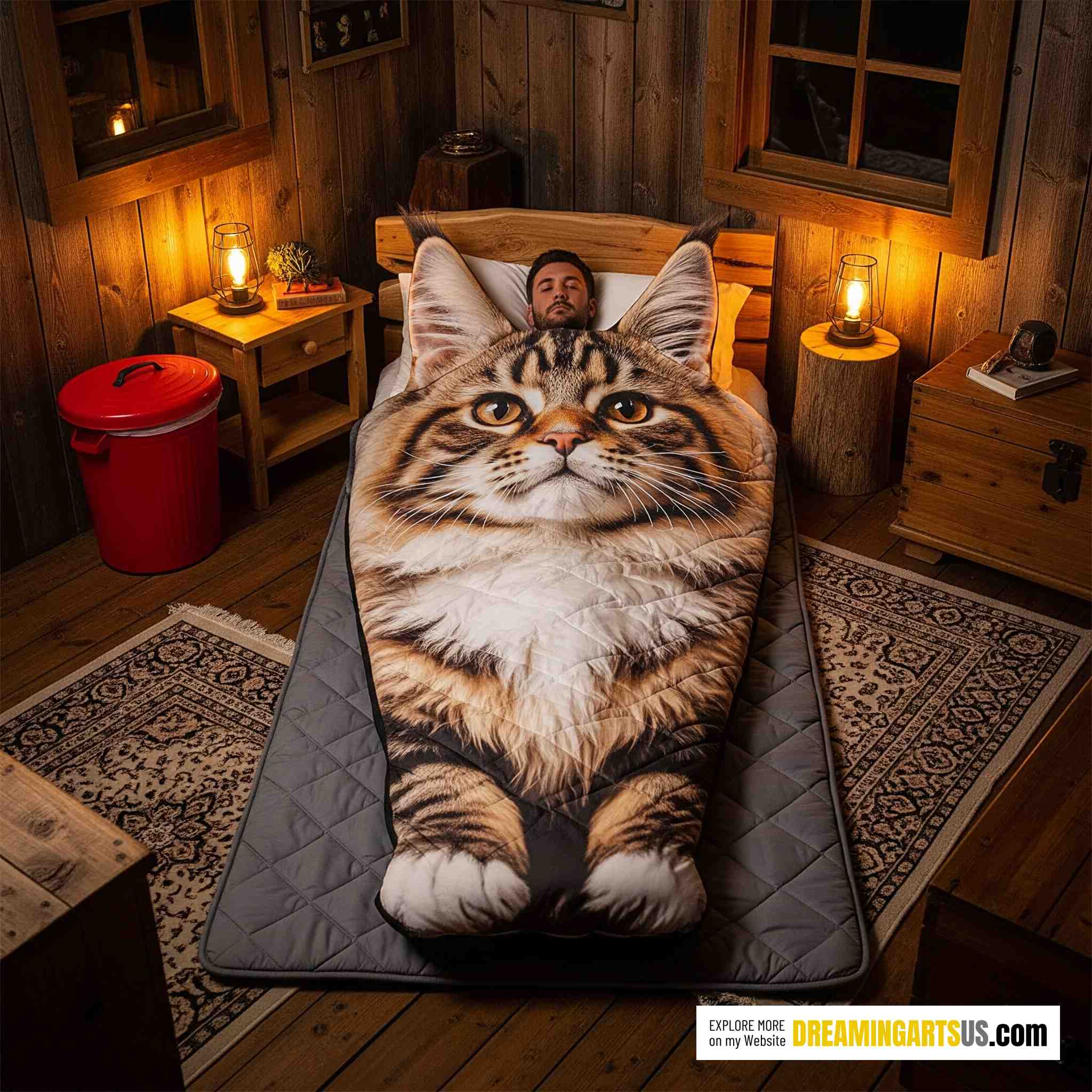 Cat Shaped Sleeping Bag
