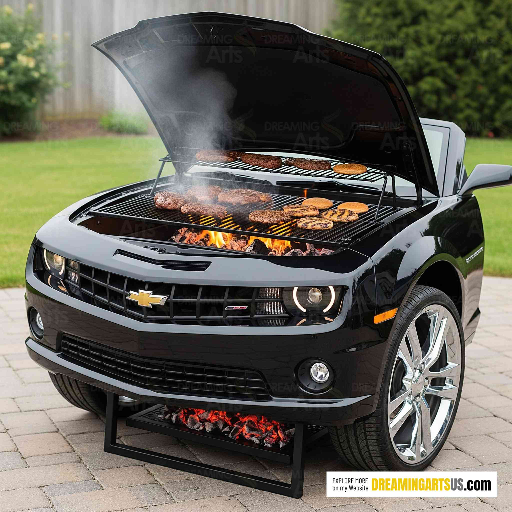 Chevrolet Camaro BBQ Grills