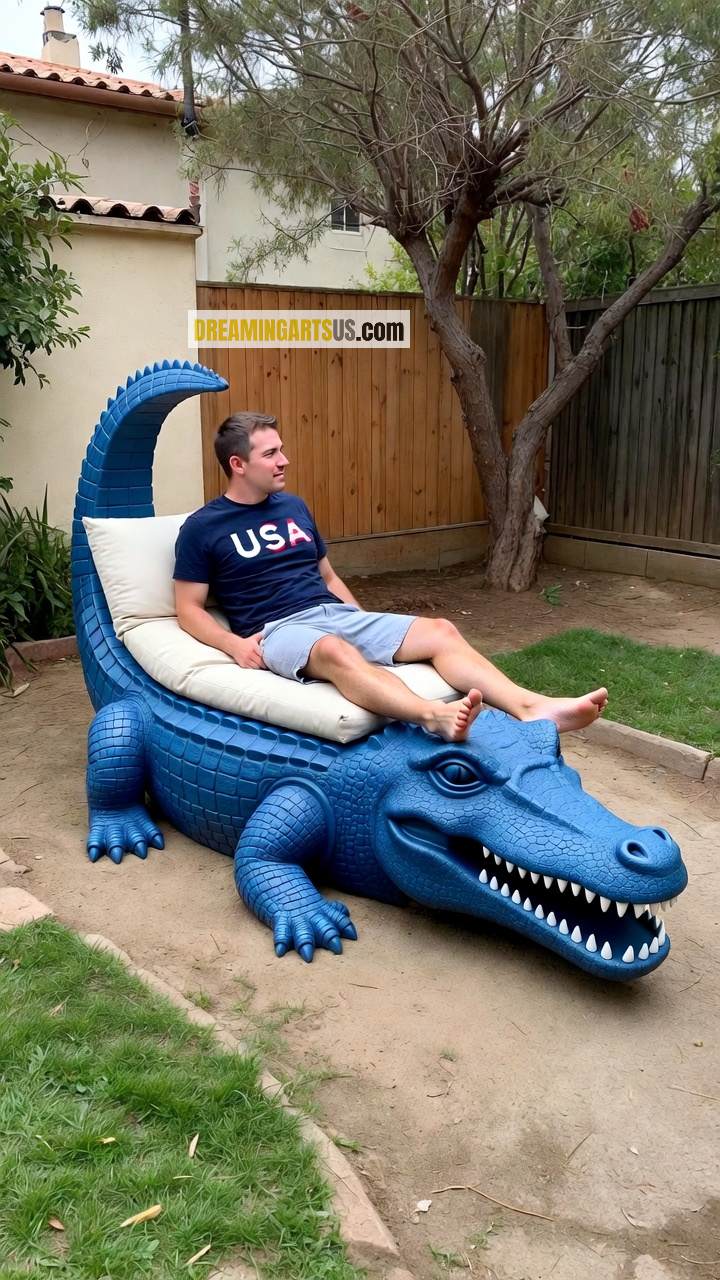 Walking Crocodile Loungers