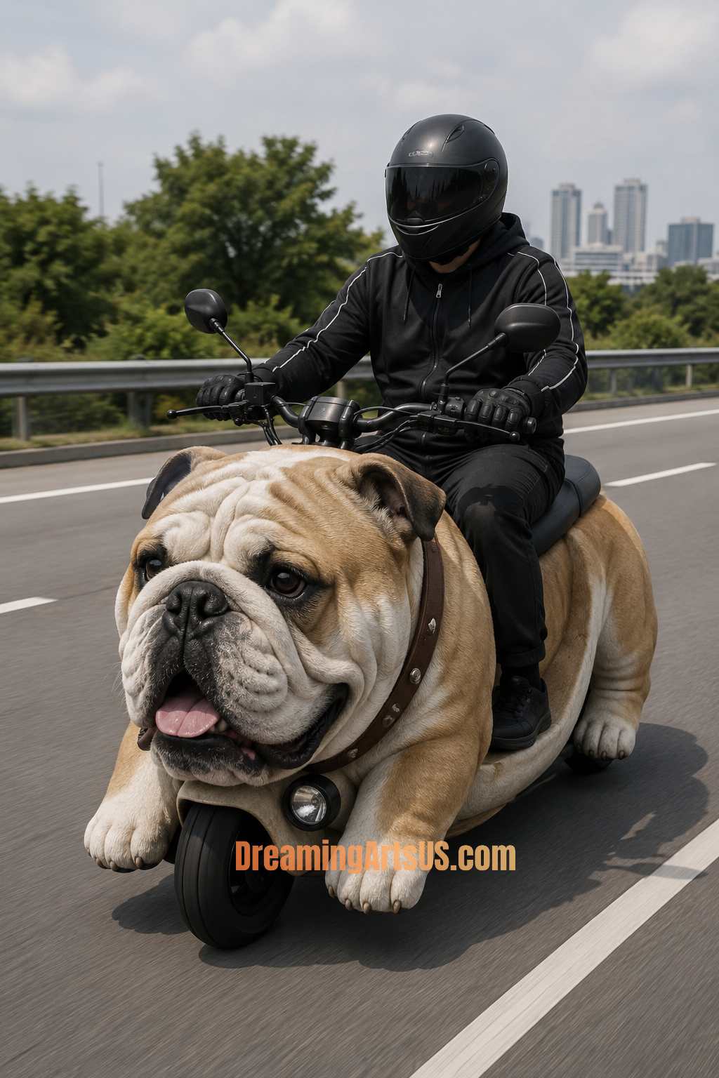 Giant Dog-Shaped Scooter