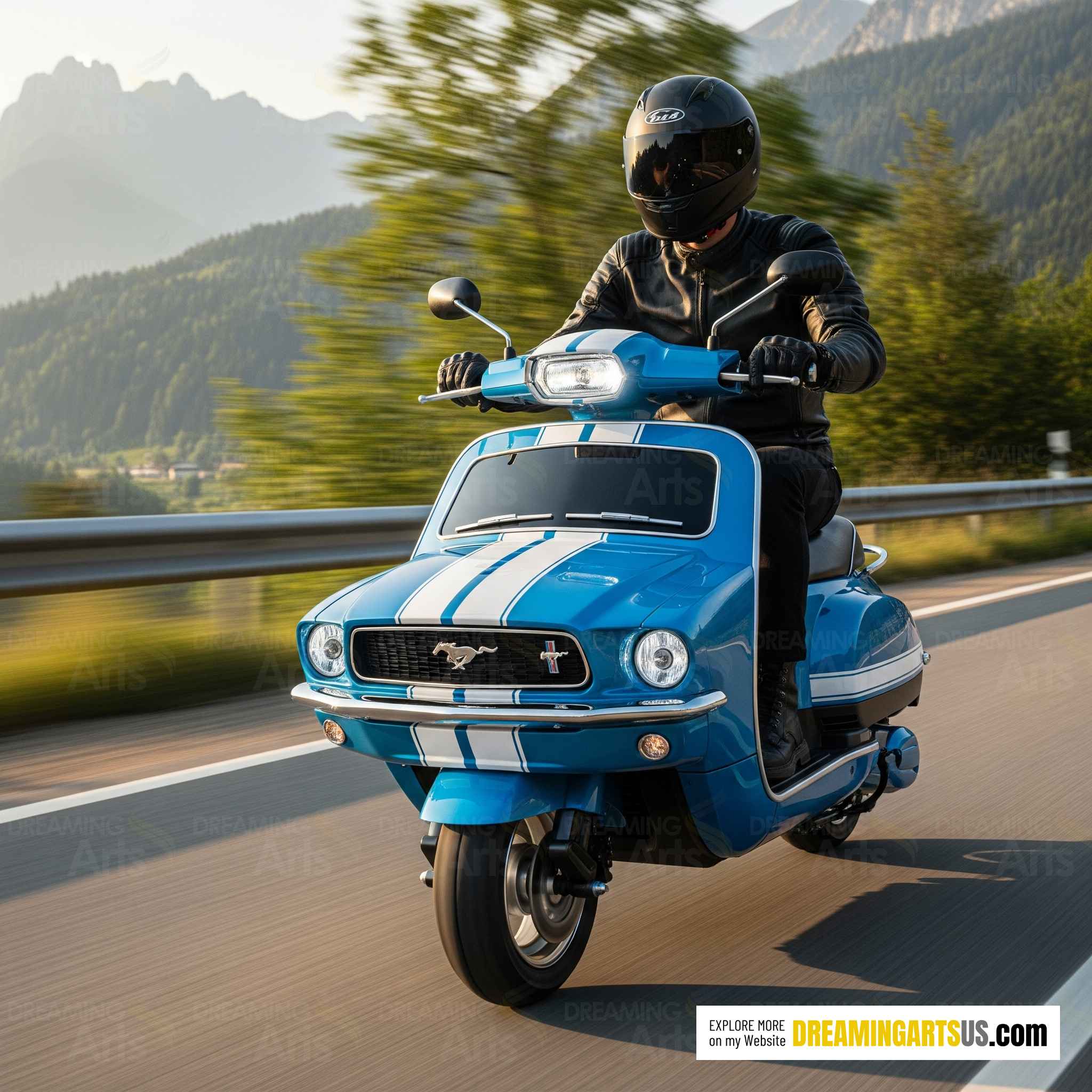 Ford Mustang Scooters