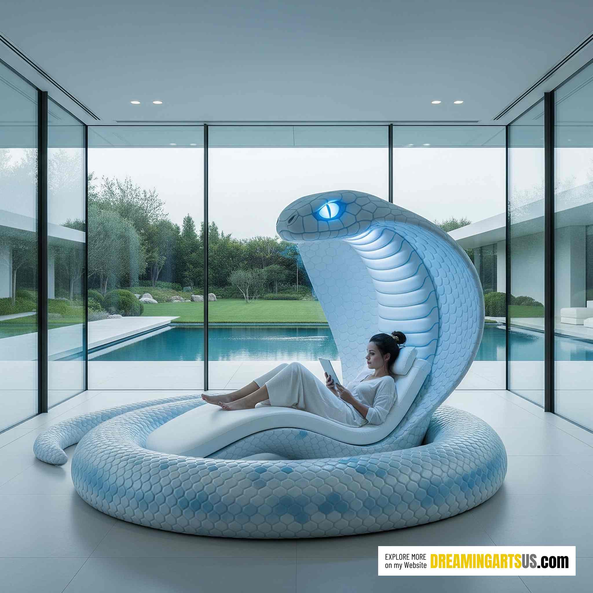 Giant Snake Loungers