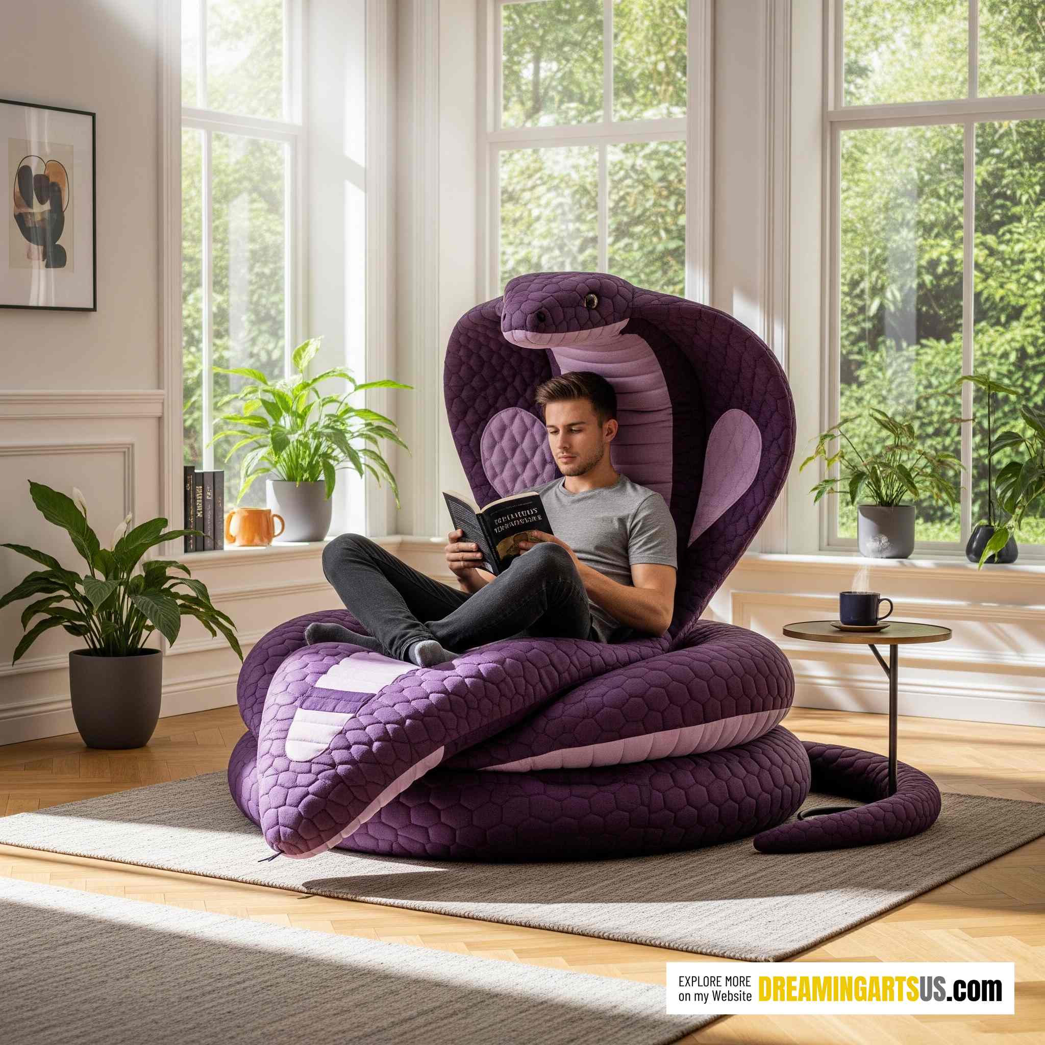 Giant Snake Loungers