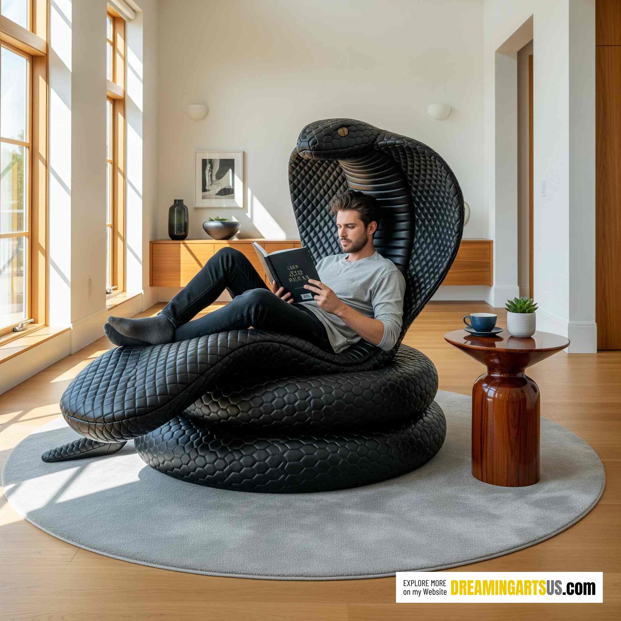 Giant Snake Lounger