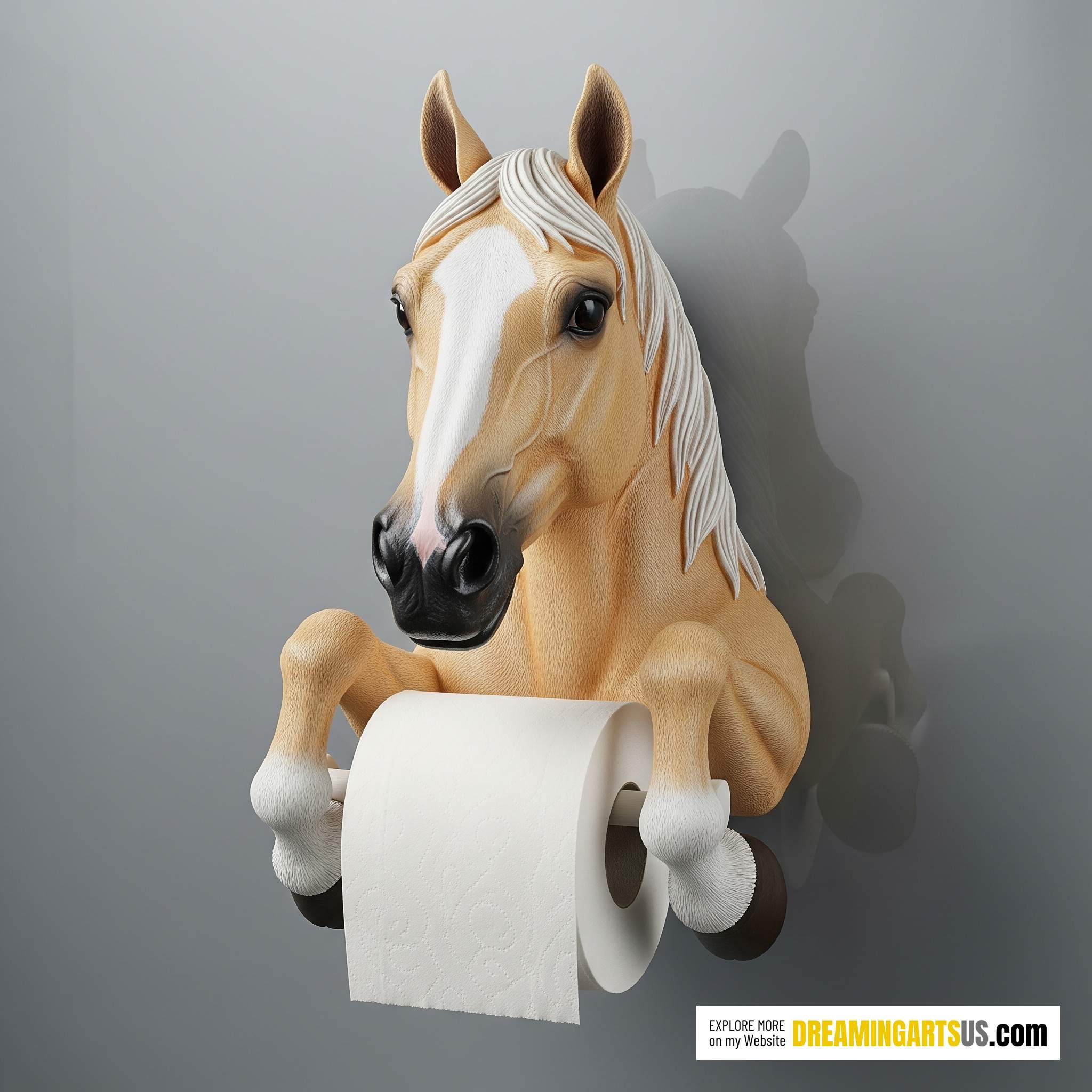 Horse Toilet Paper Holder