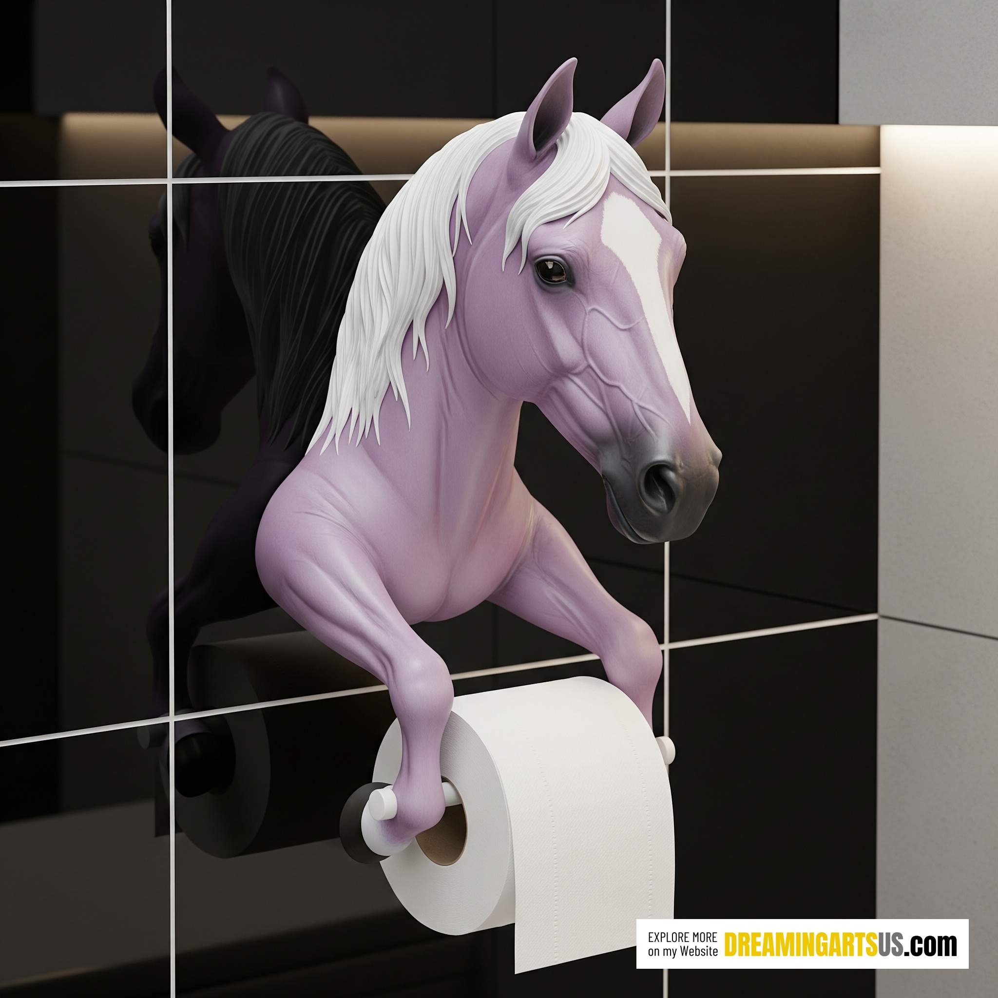 Horse Toilet Paper Holder