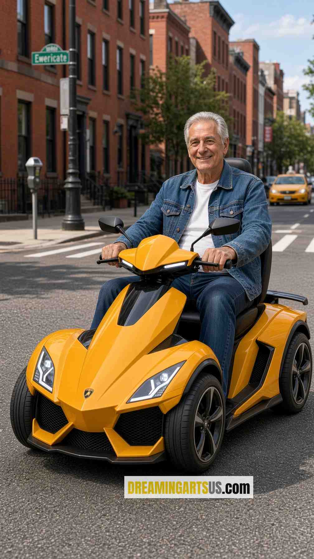Lamborghini-inspired mobility scooters