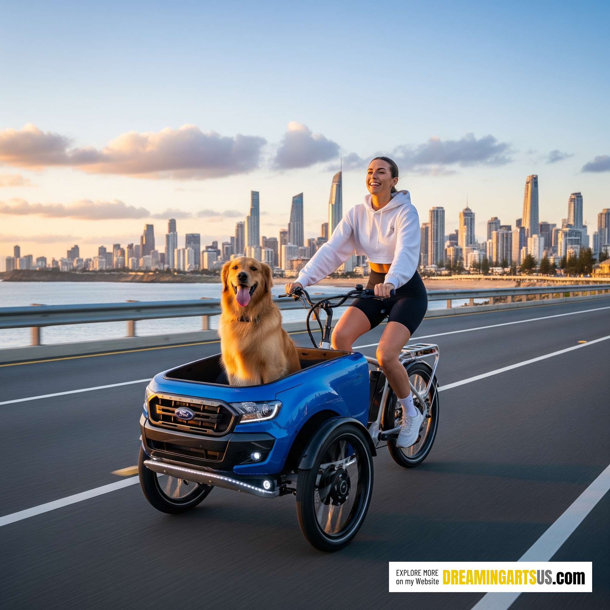 Pickup truck cargo bikes