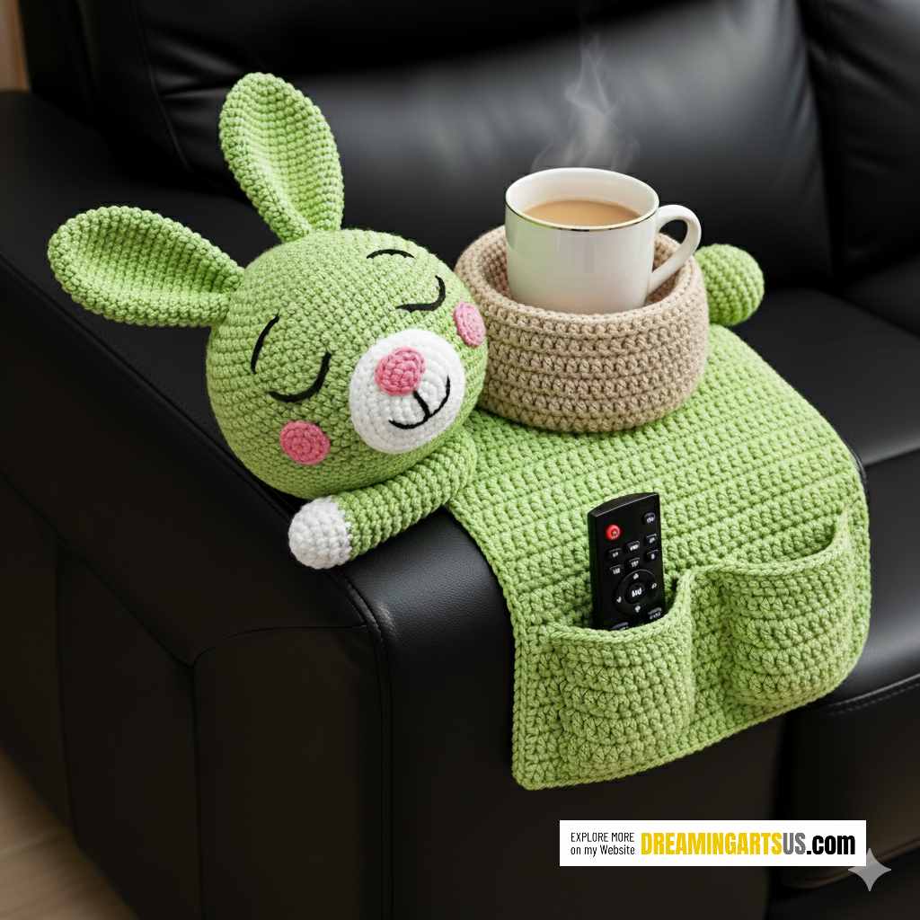 Handmade Rabbit Sofa Organizer