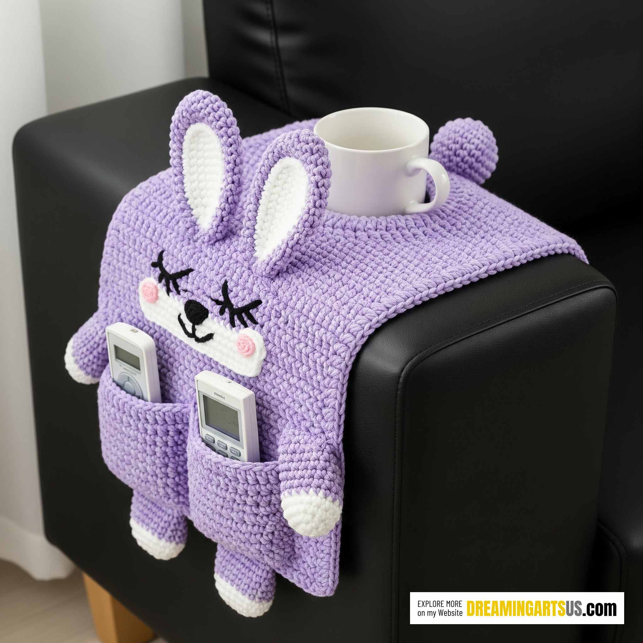 Handmade Rabbit Sofa Organizer
