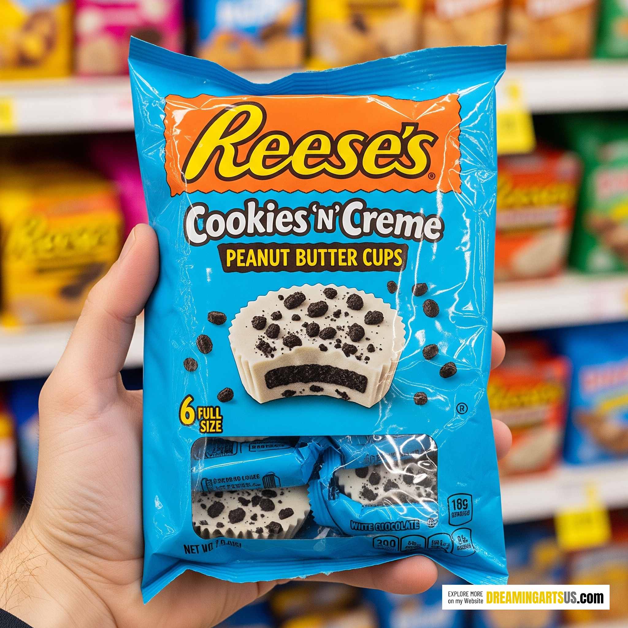 Reese’s Cookies ‘N' Creme Peanut Butter Cups
