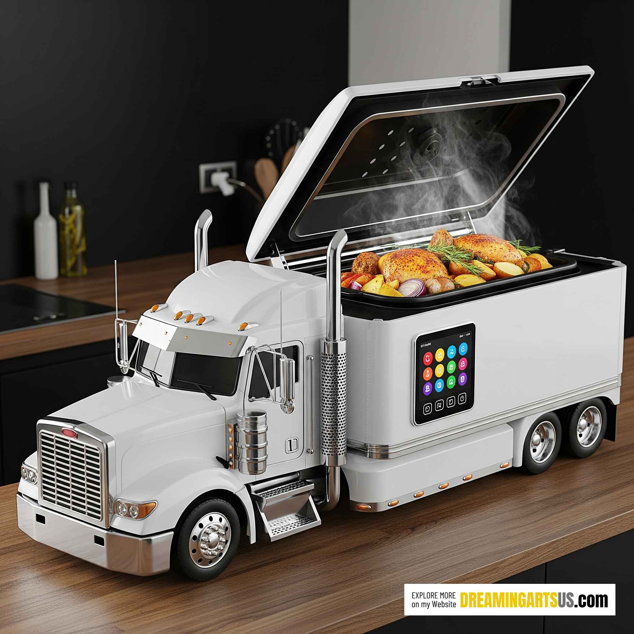 Semi Truck Slow Cooker