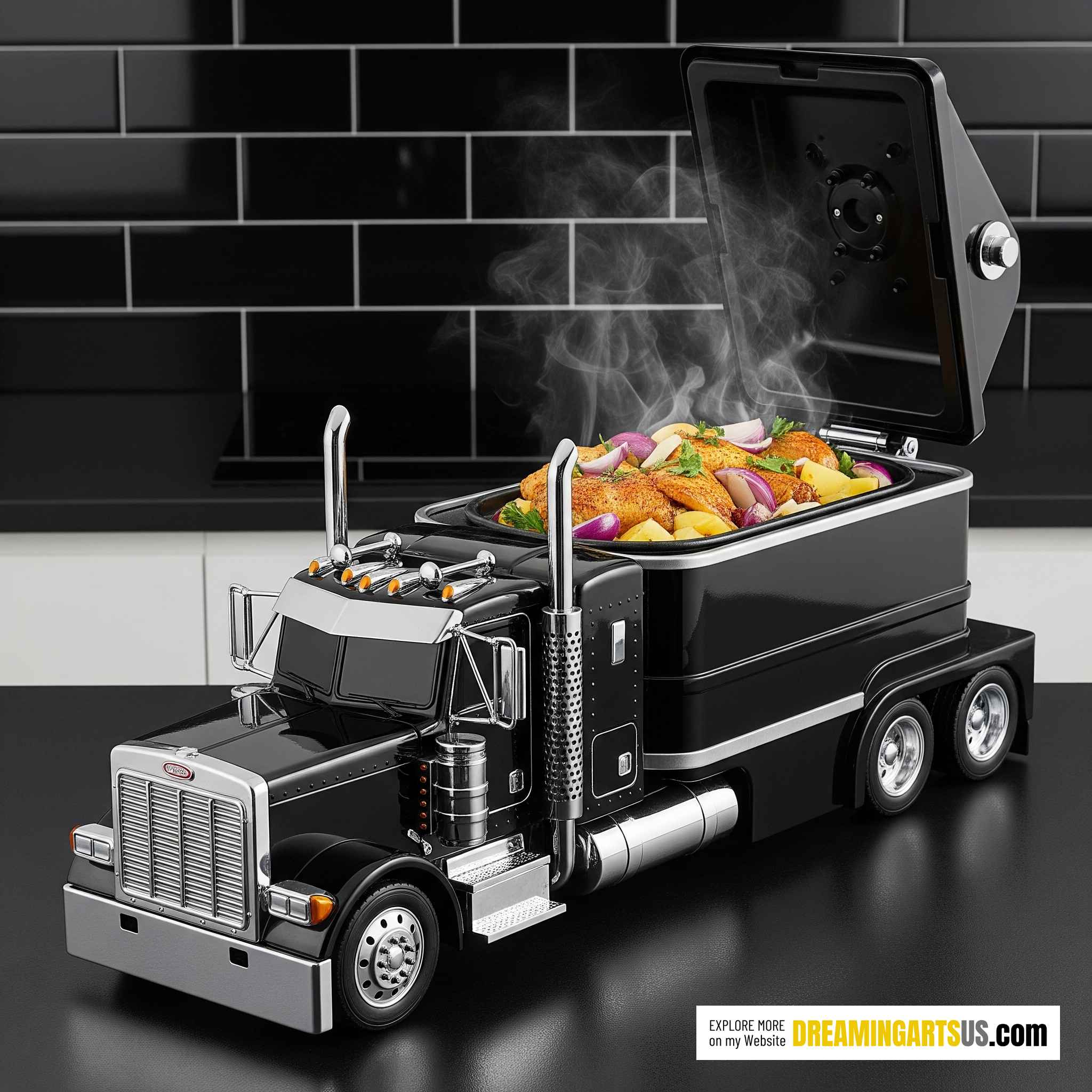 Semi-truck Slow Cooker