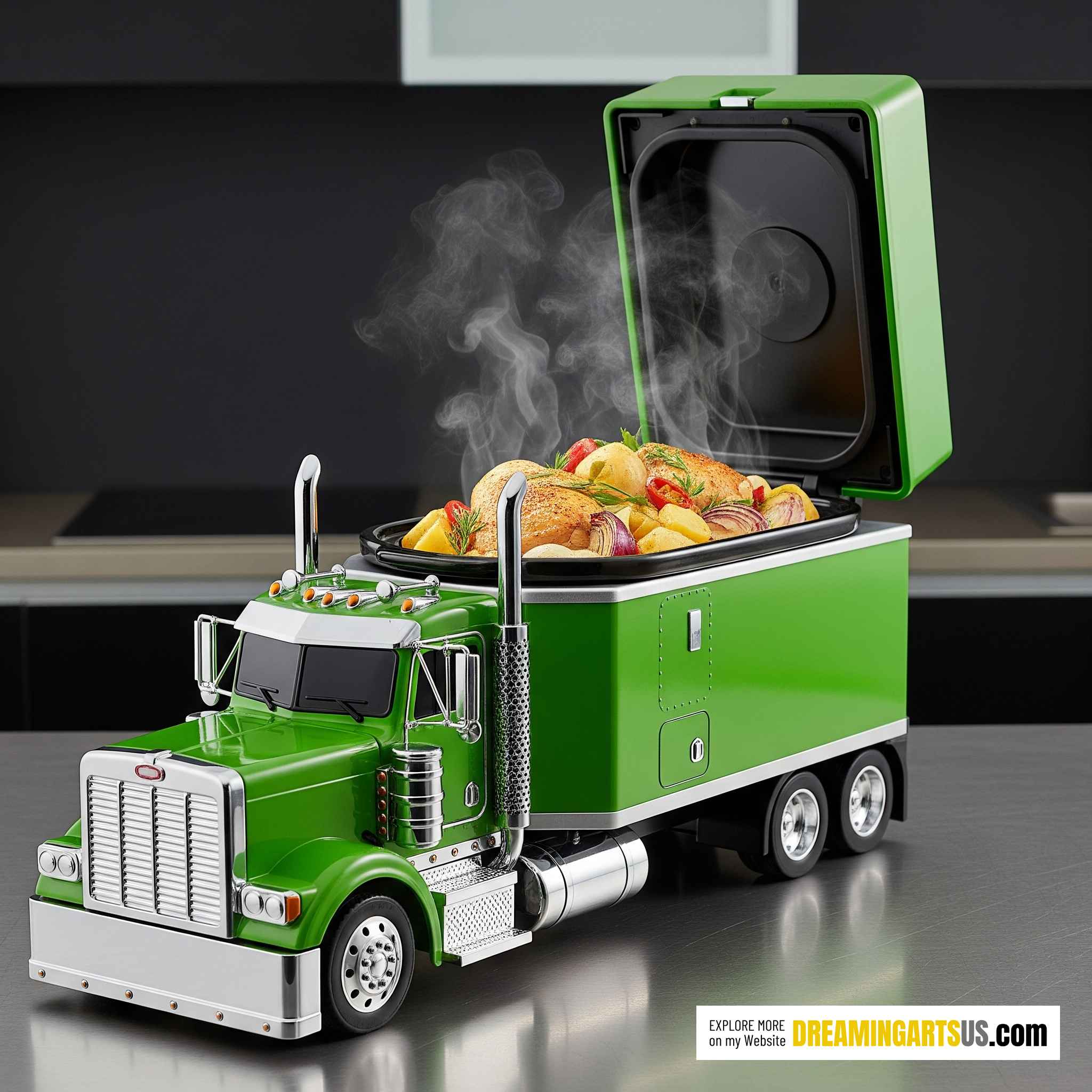 Semi-truck Slow Cooker