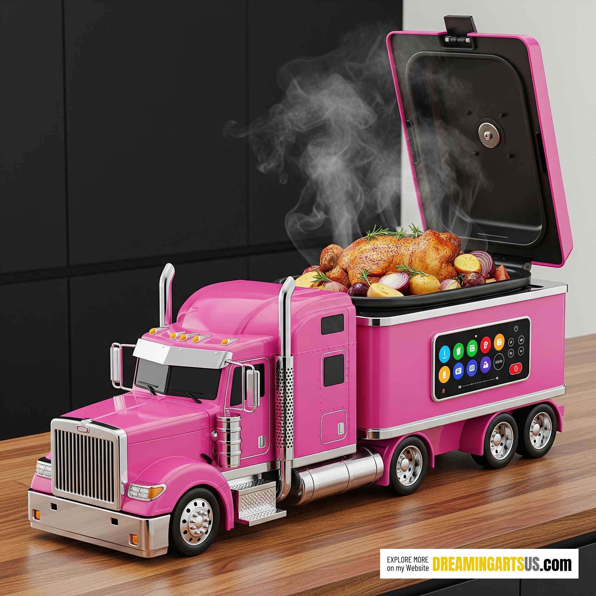 Semi-truck Slow Cooker