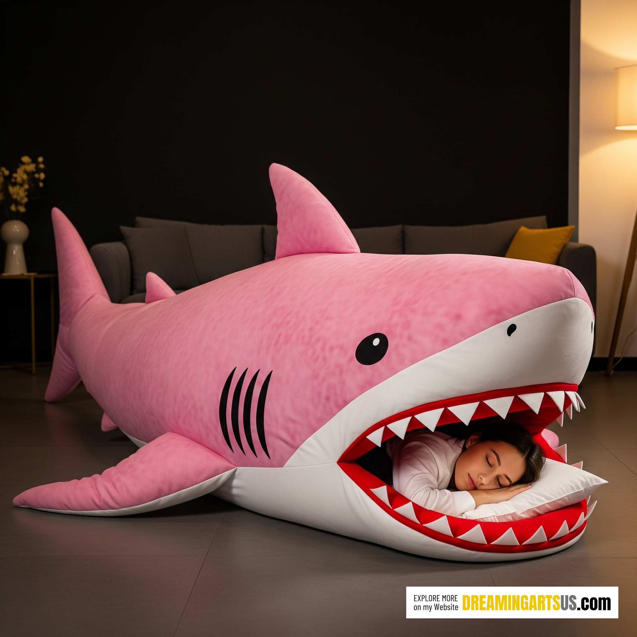 Shark Shaped Sleeping Bag