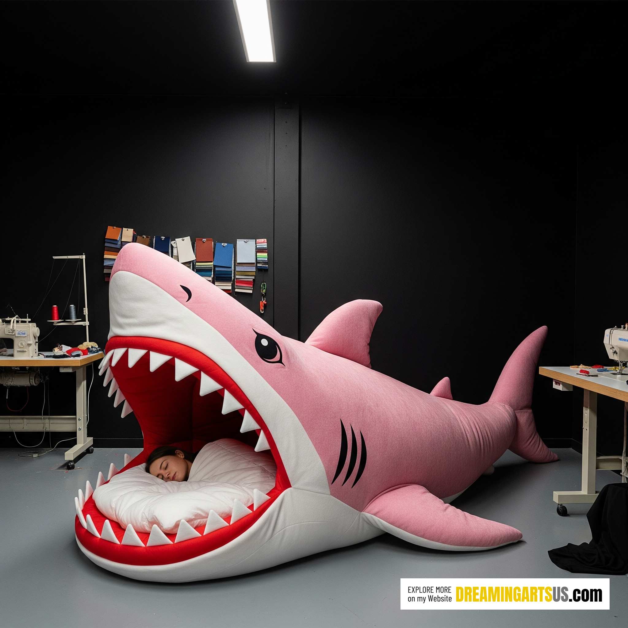 Shark Shaped Sleeping Bag