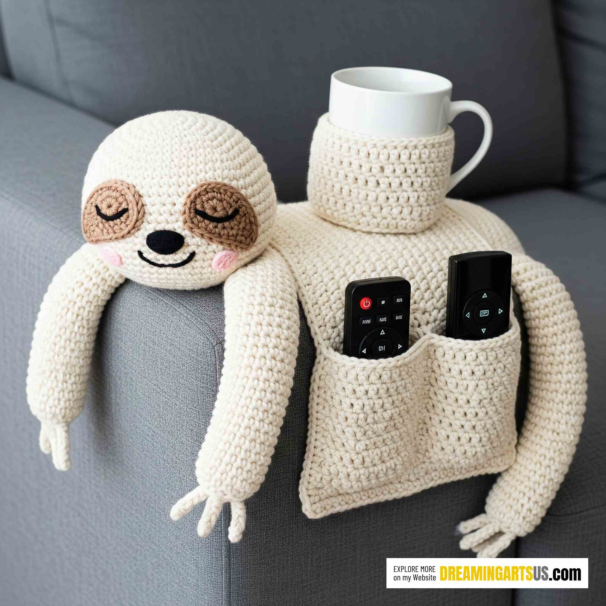 Sloth Sofa Organizer