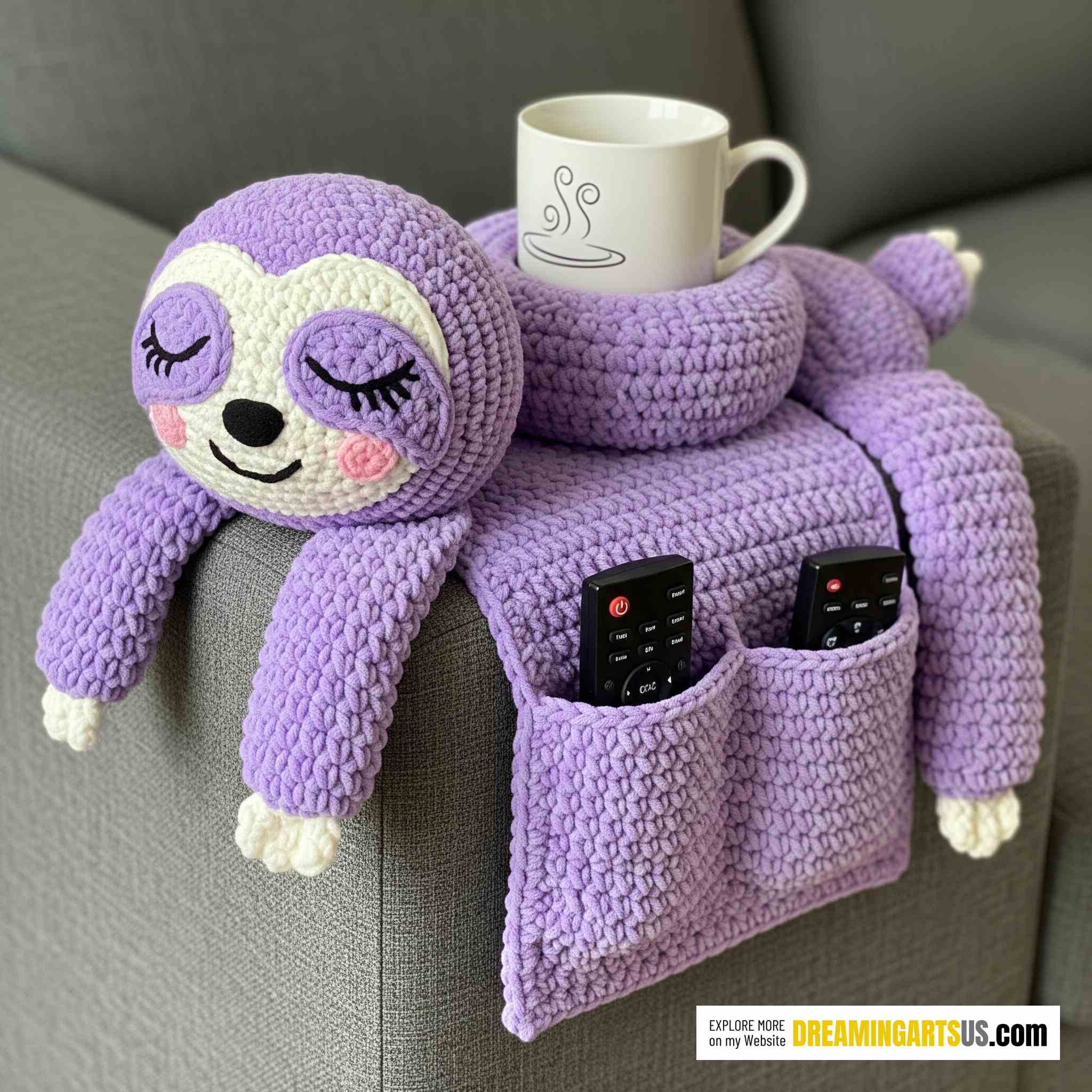 Sloth Sofa Organizer