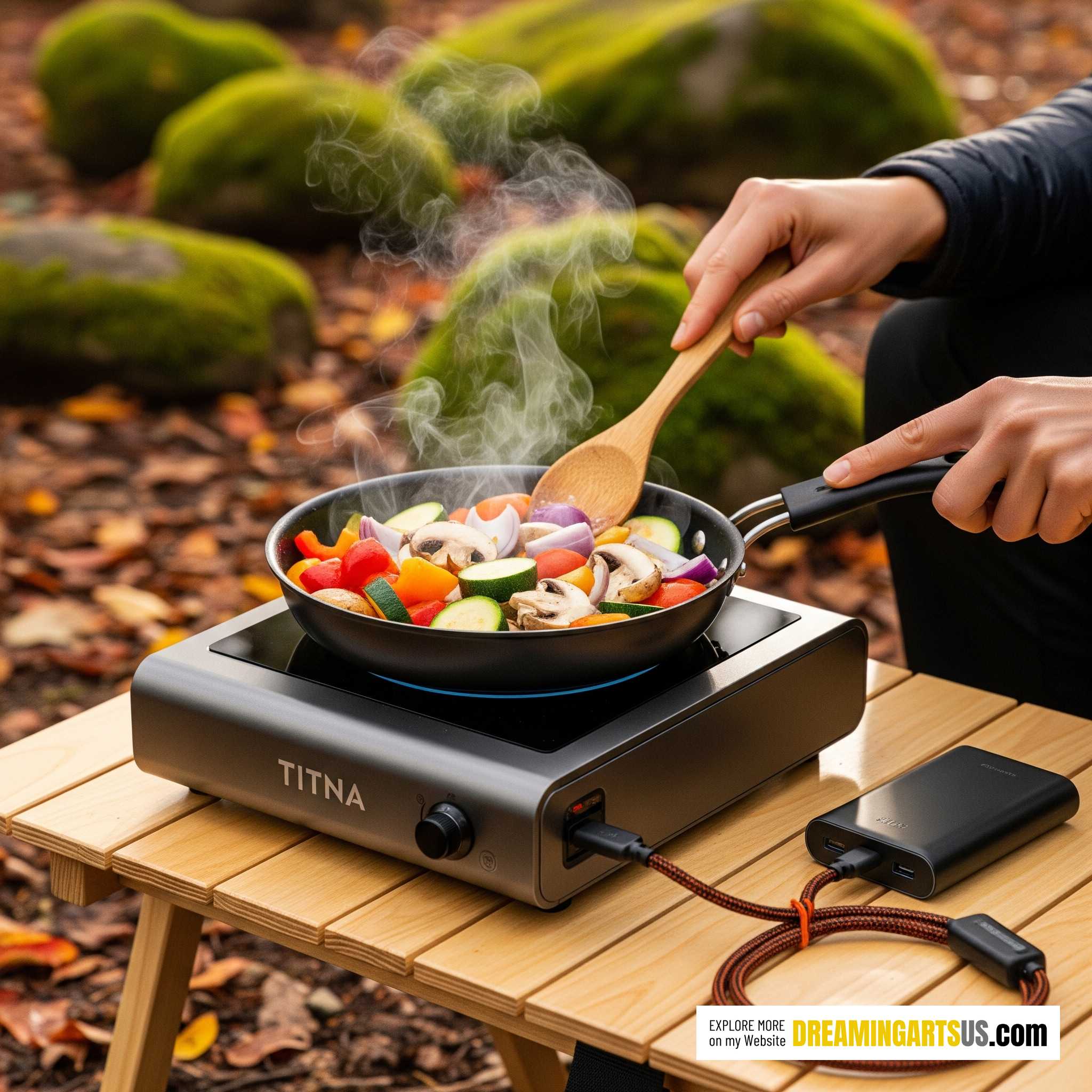 Battery Powered Camping Stove