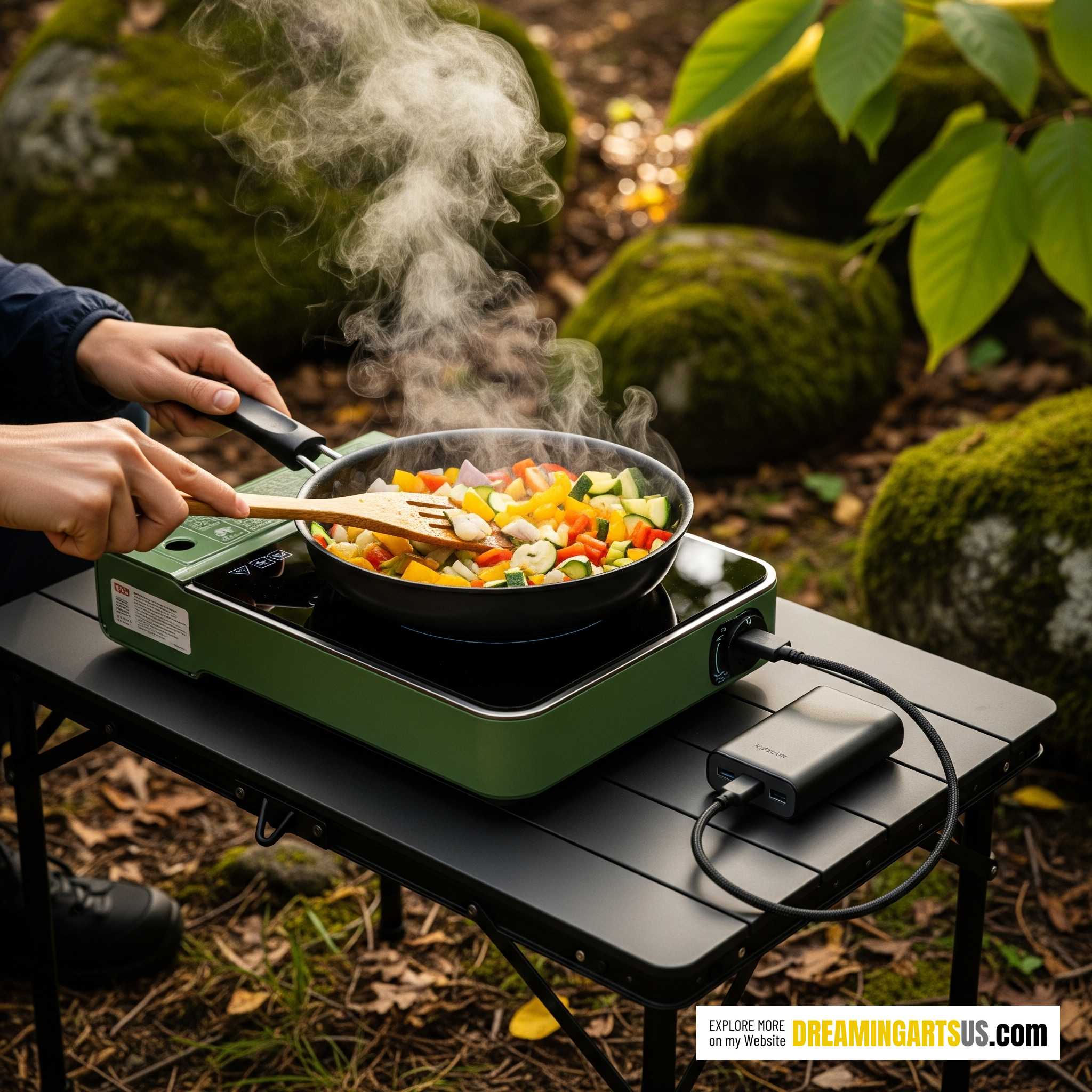 Battery Powered Camping Stove