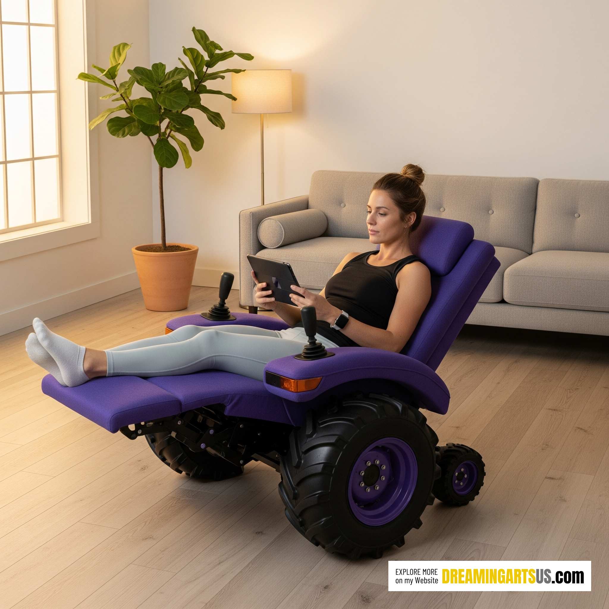 Tractor Recliner Chair