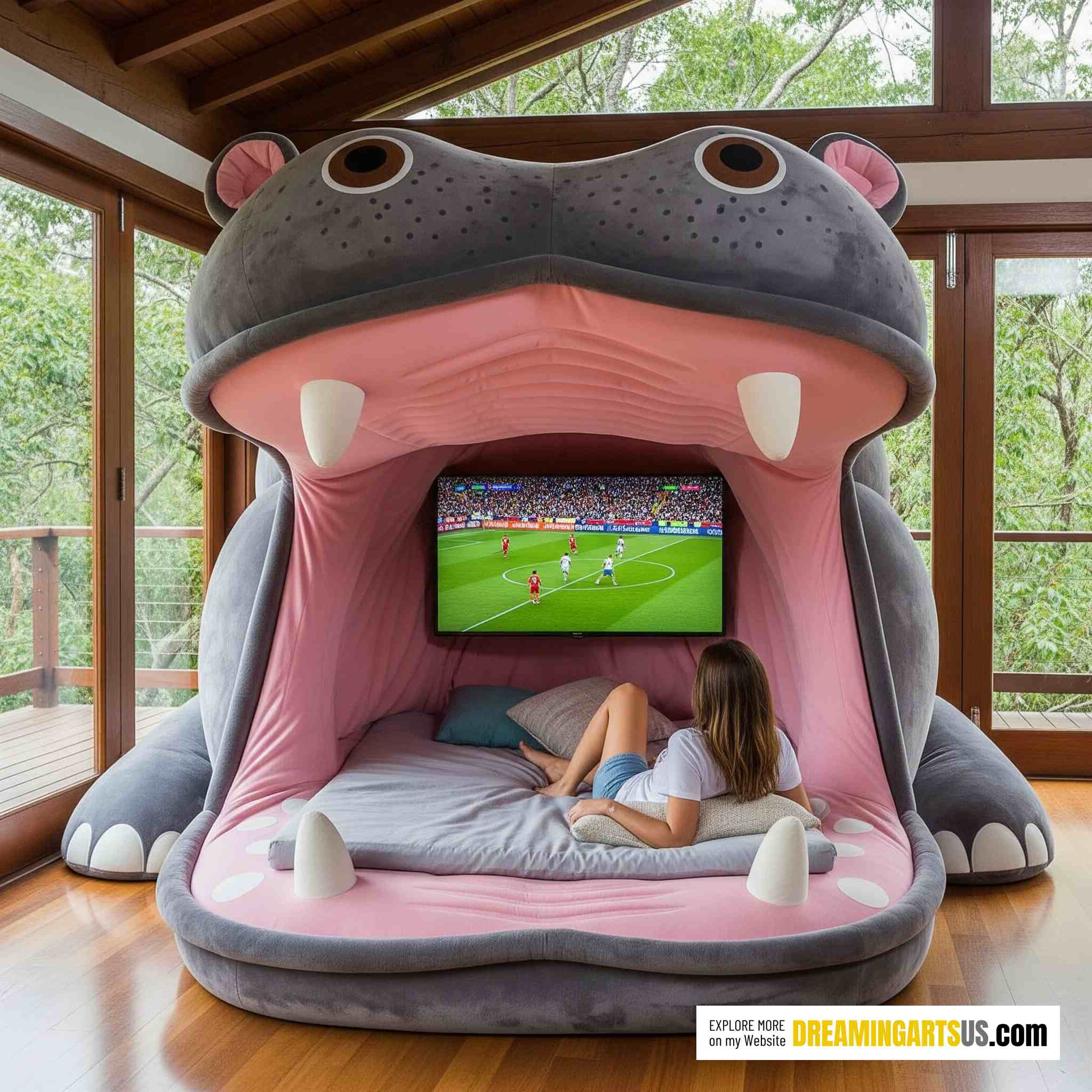 Animal Mouth Lounger