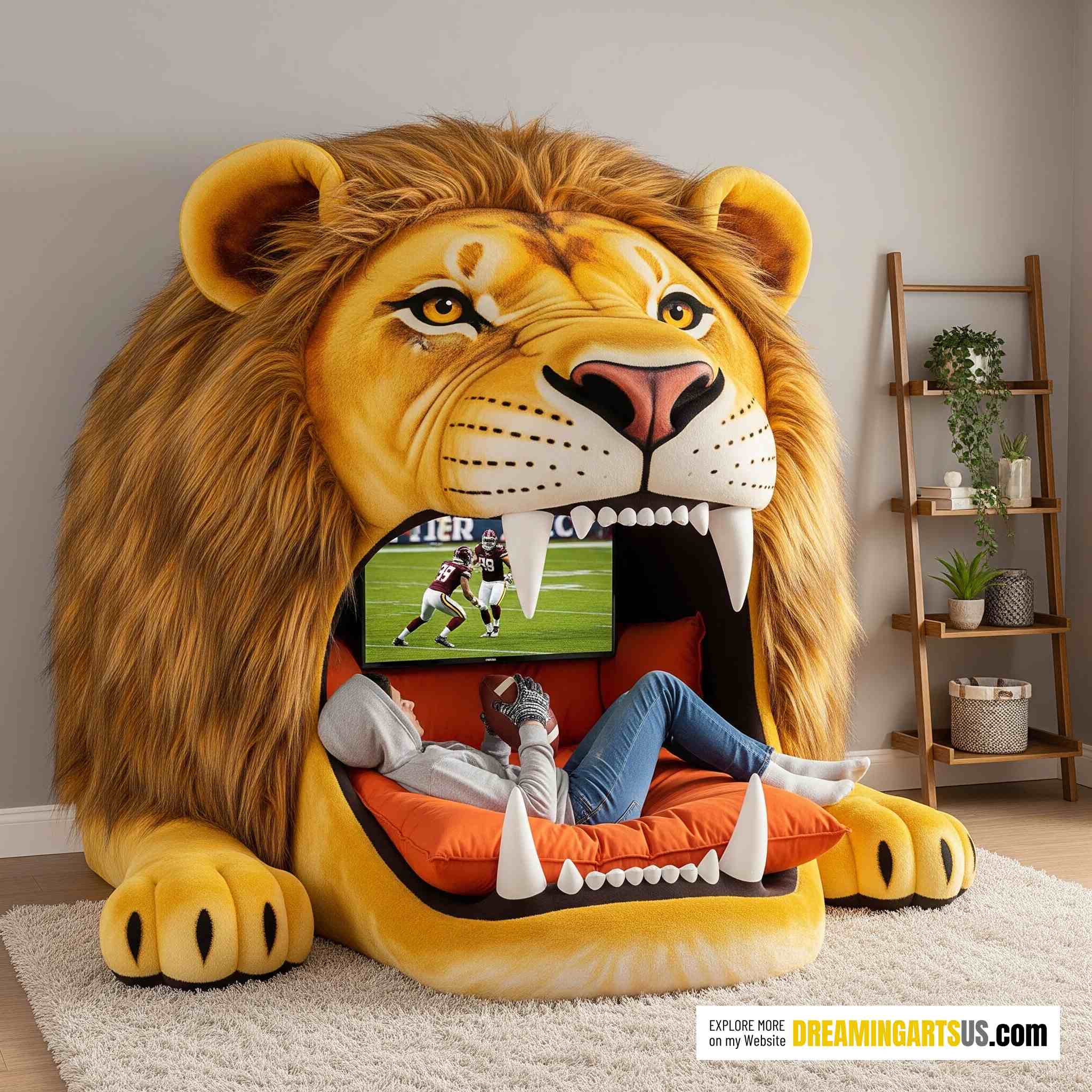 Animal Mouth Lounger