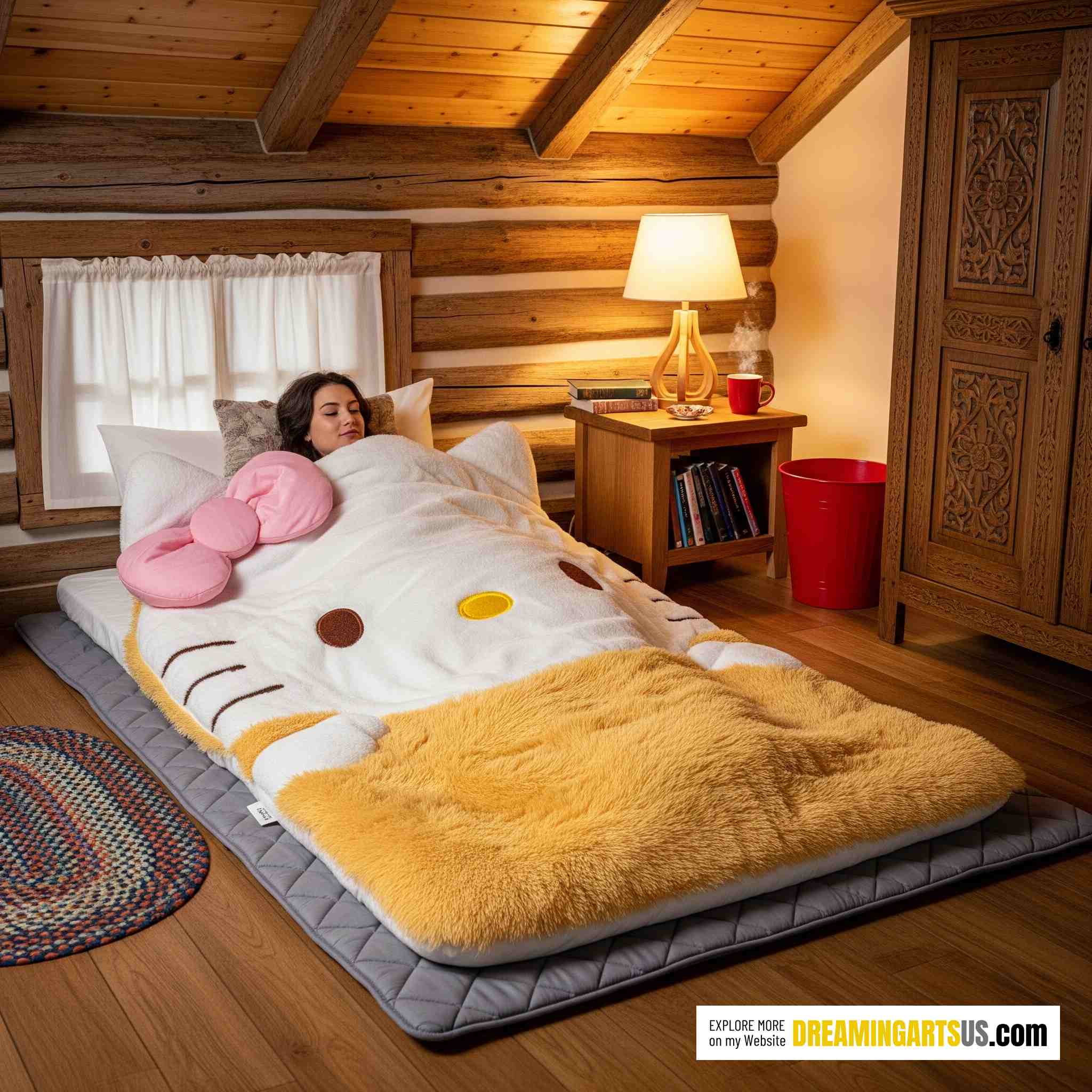 Cute Hello Kitty Sleeping Bag