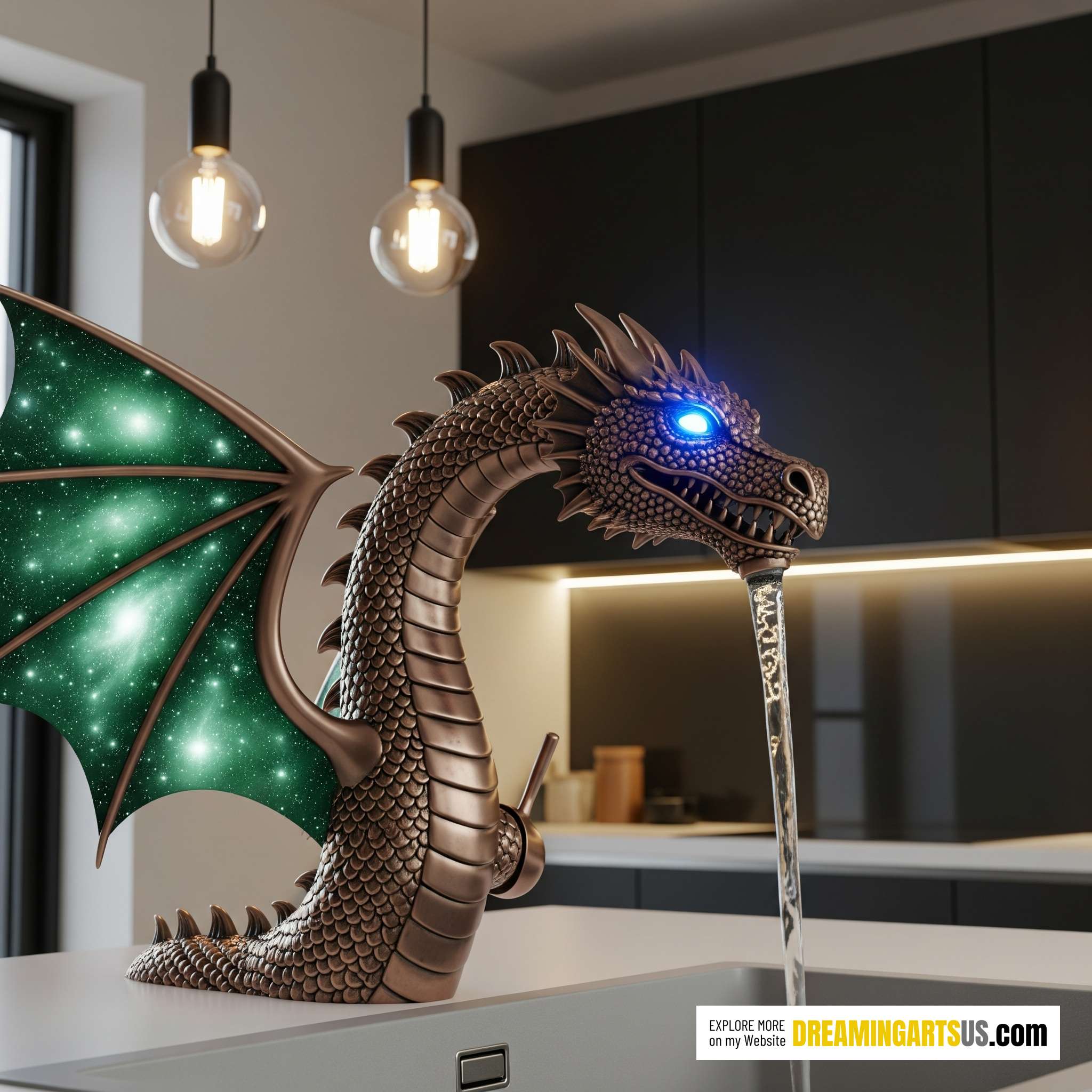 Dragon-shaped Faucet