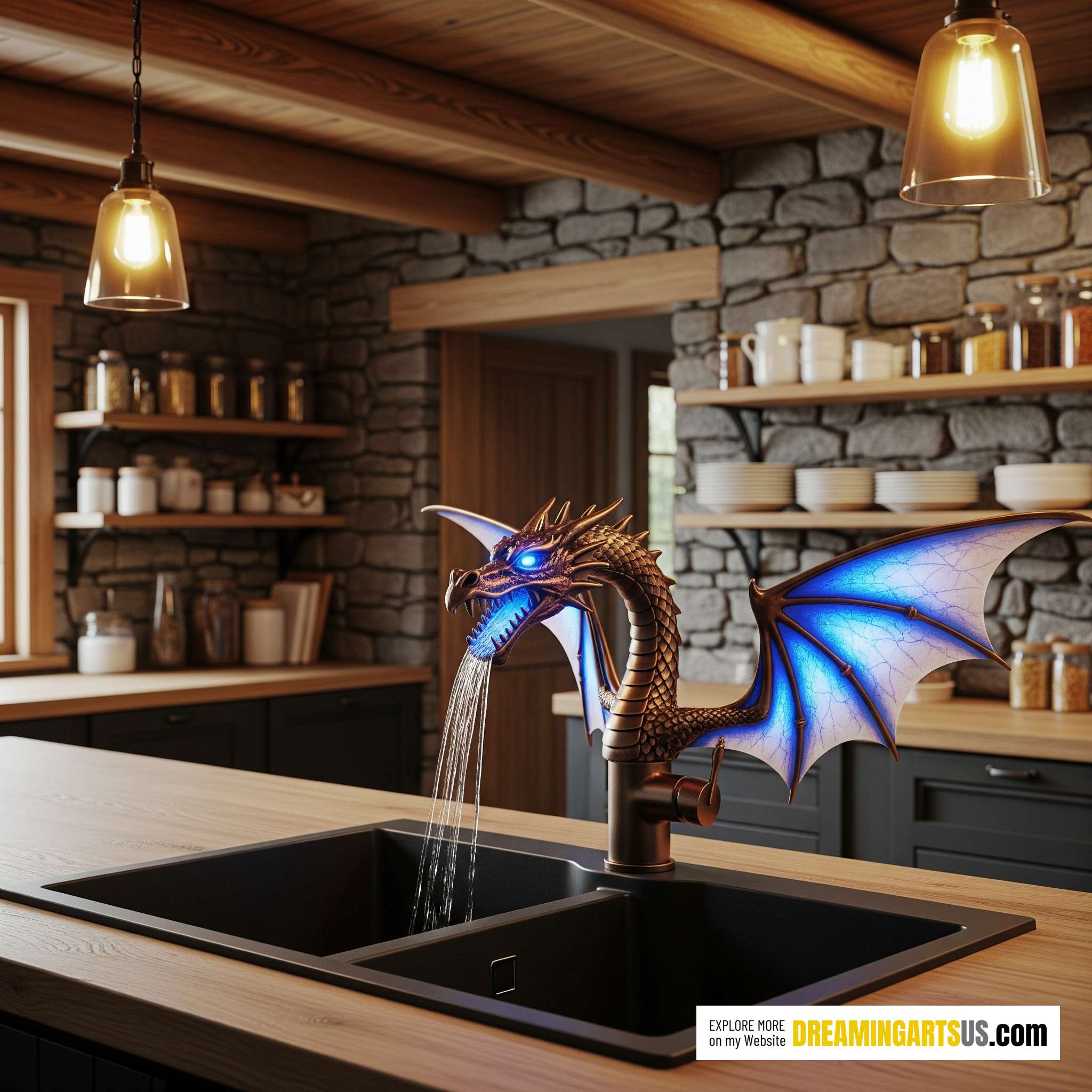Dragon-shaped Faucet