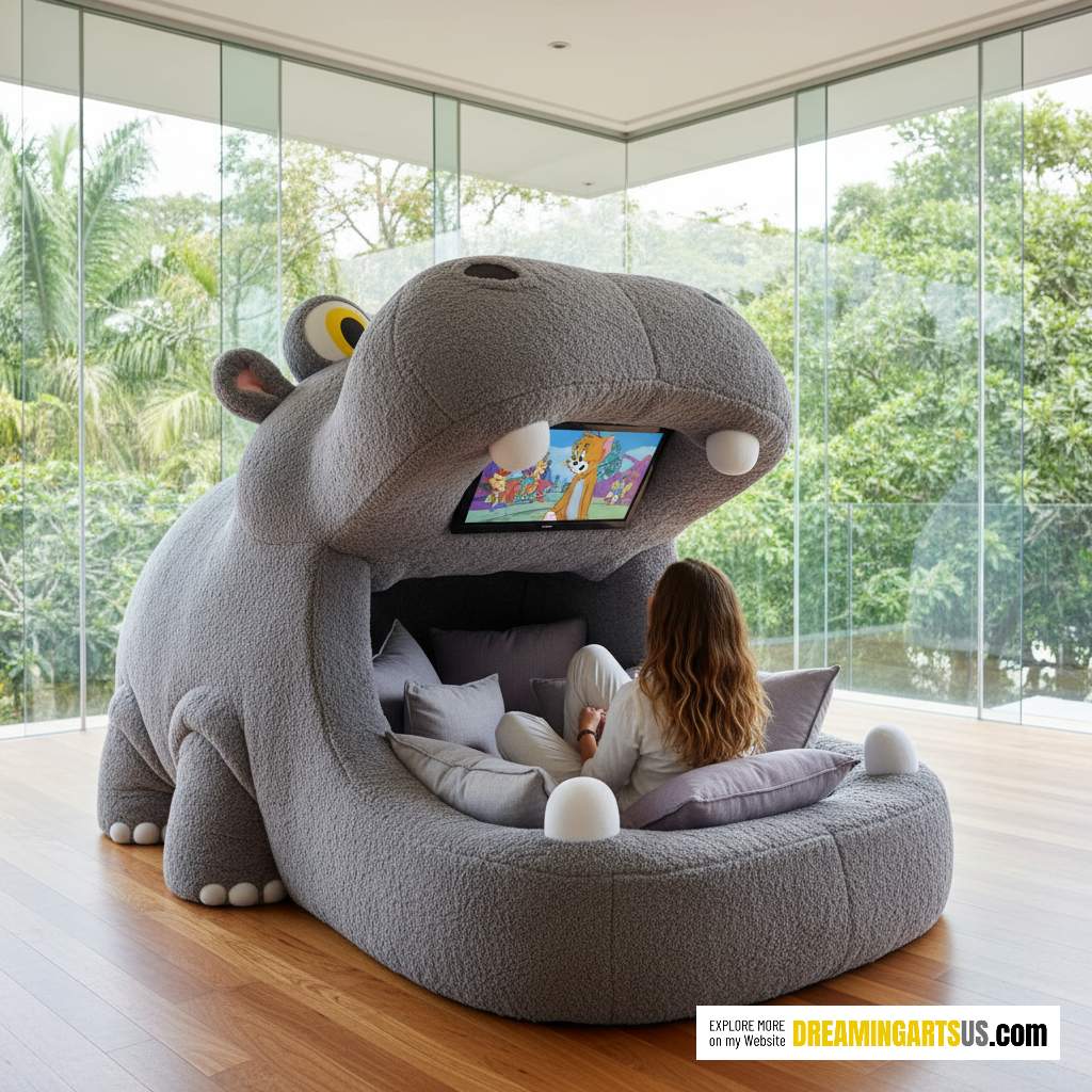 Animal Lounger Pods