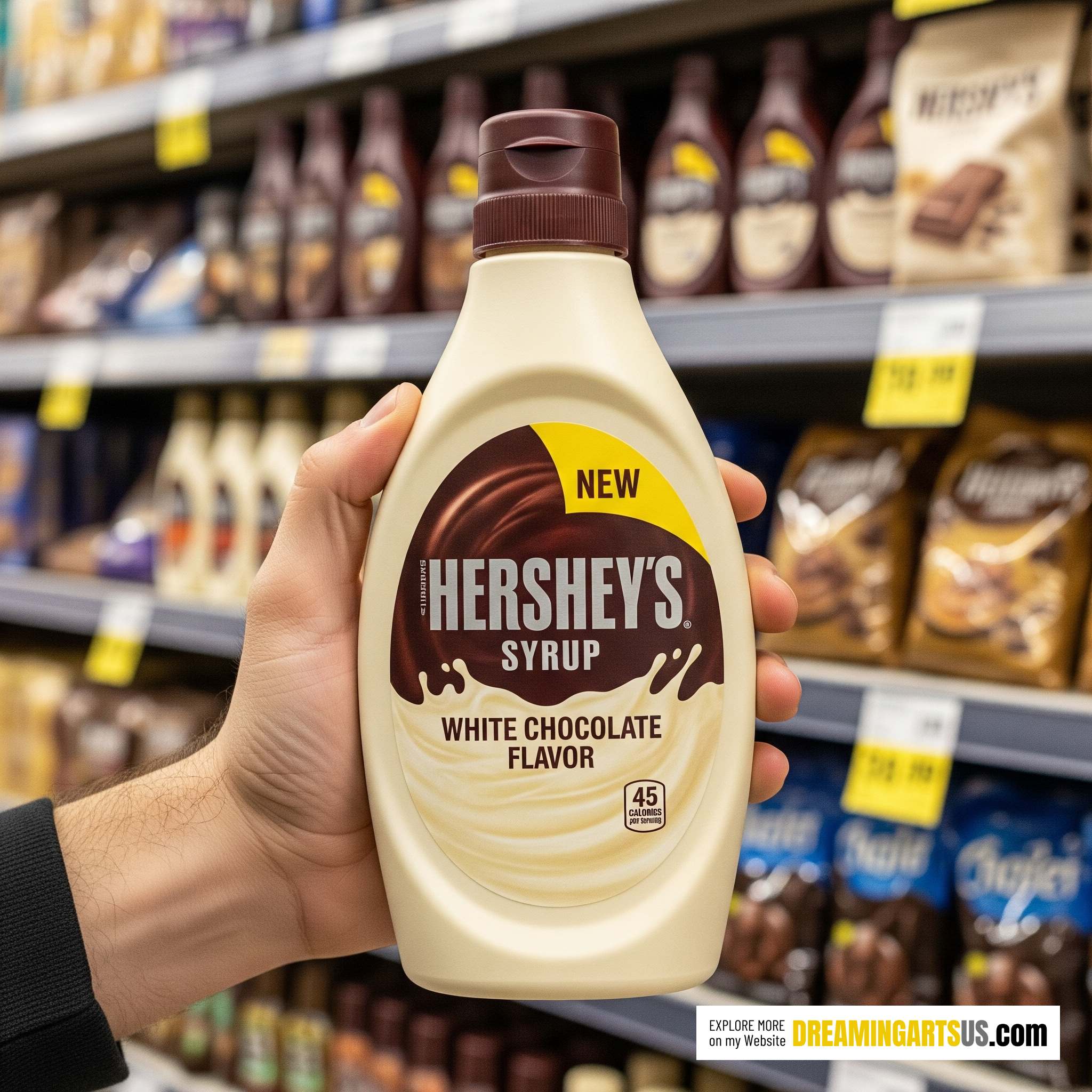 White Chocolate Hershey's Syrup