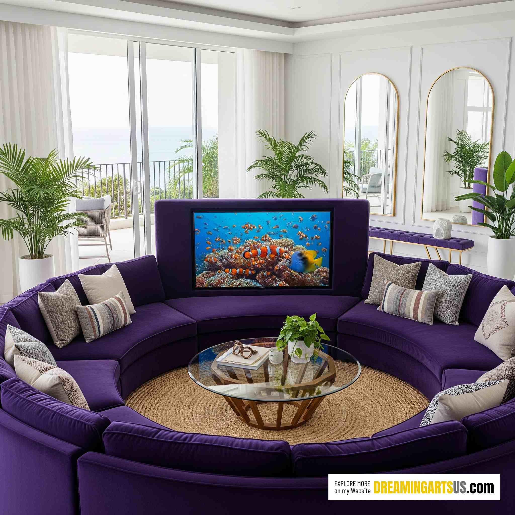 Incredible Television Sofa