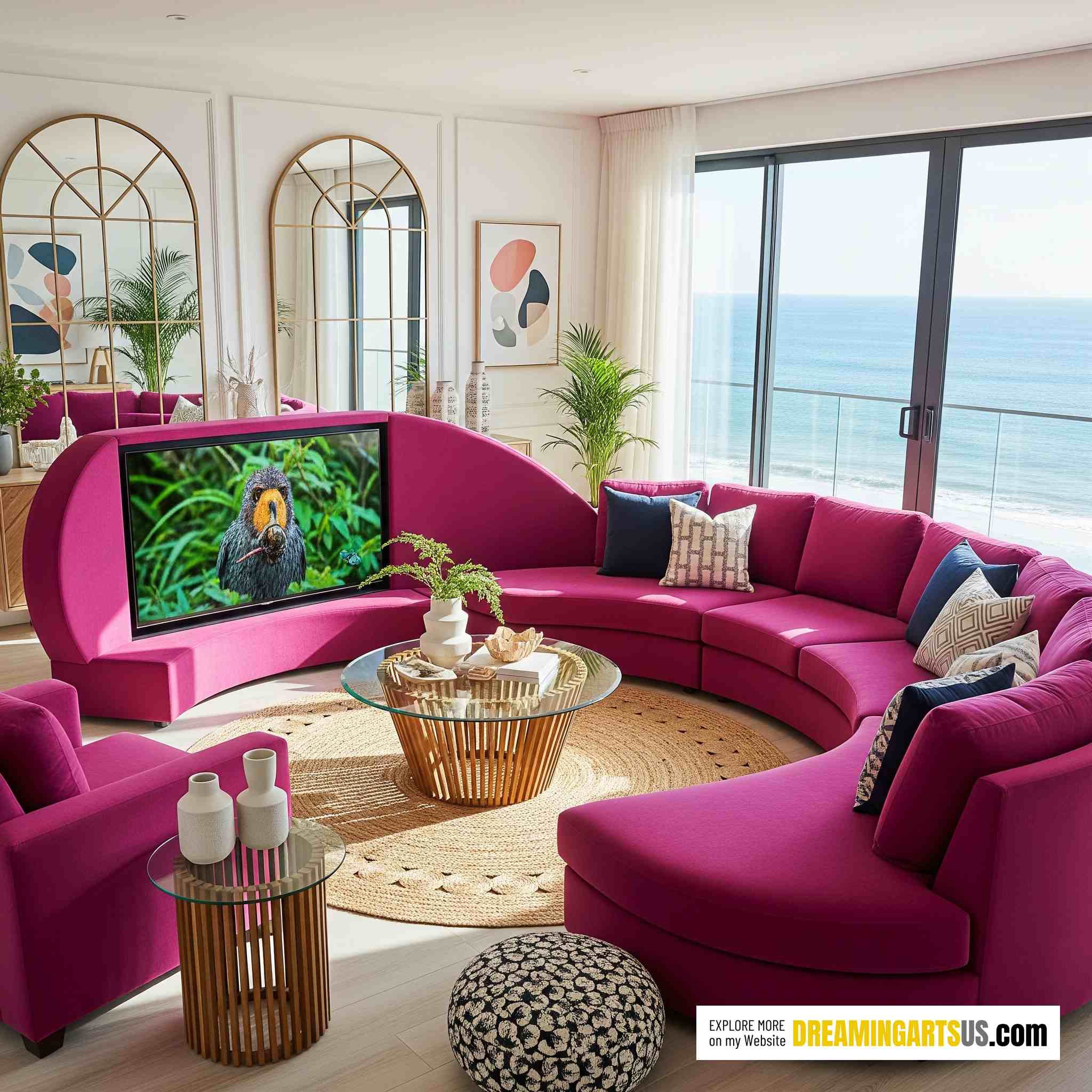Incredible Television Sofa
