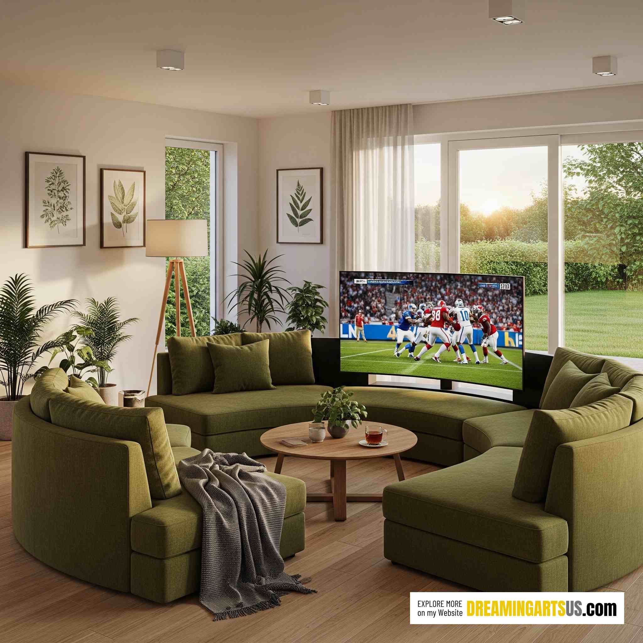 Incredible Television Sofa