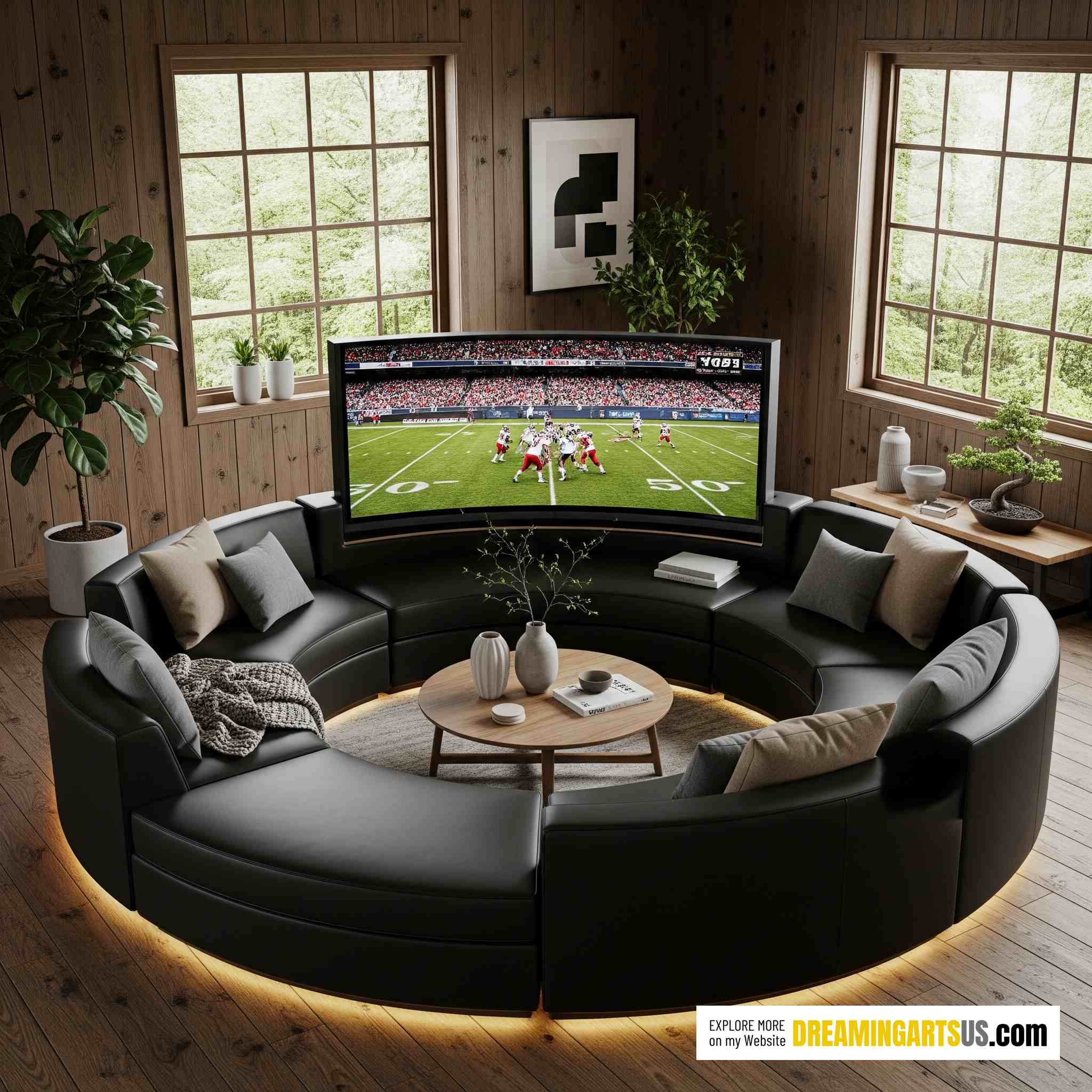 Incredible Television Sofa