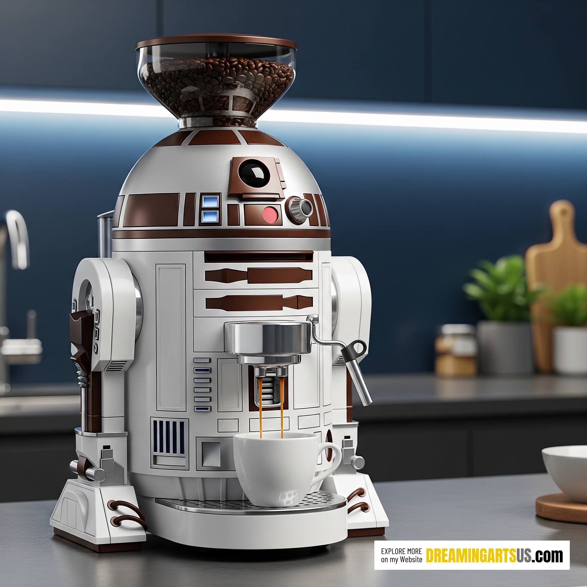 R2D2 Coffee Maker