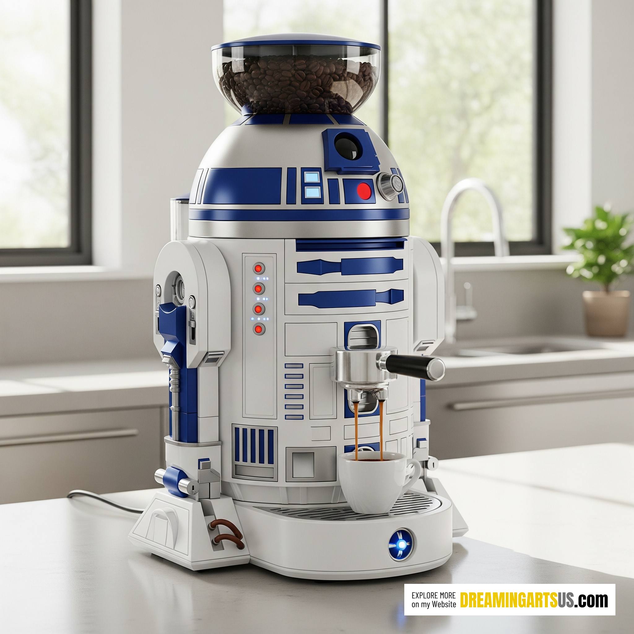 R2D2 Coffee Maker