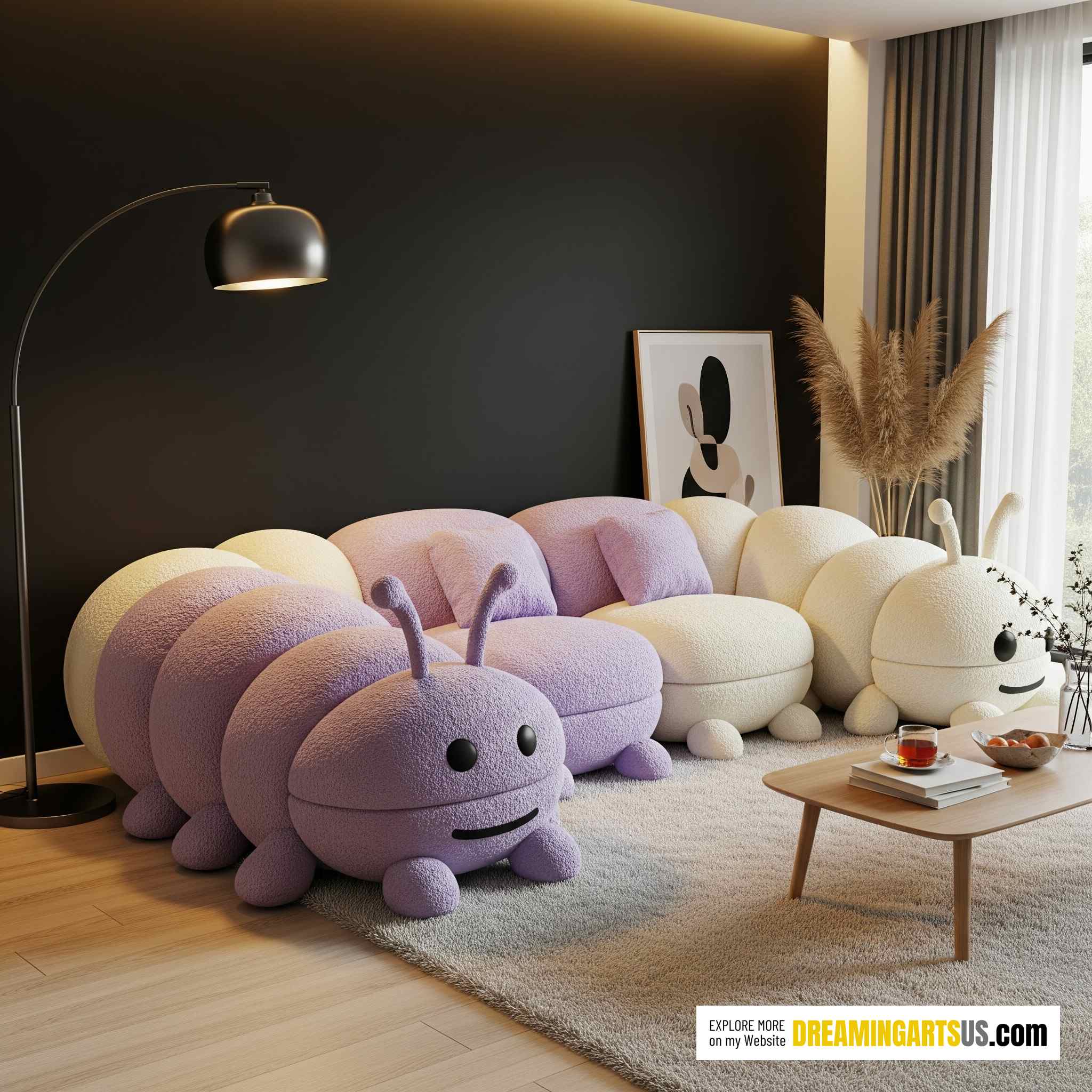 Sectional Caterpillar Sofa