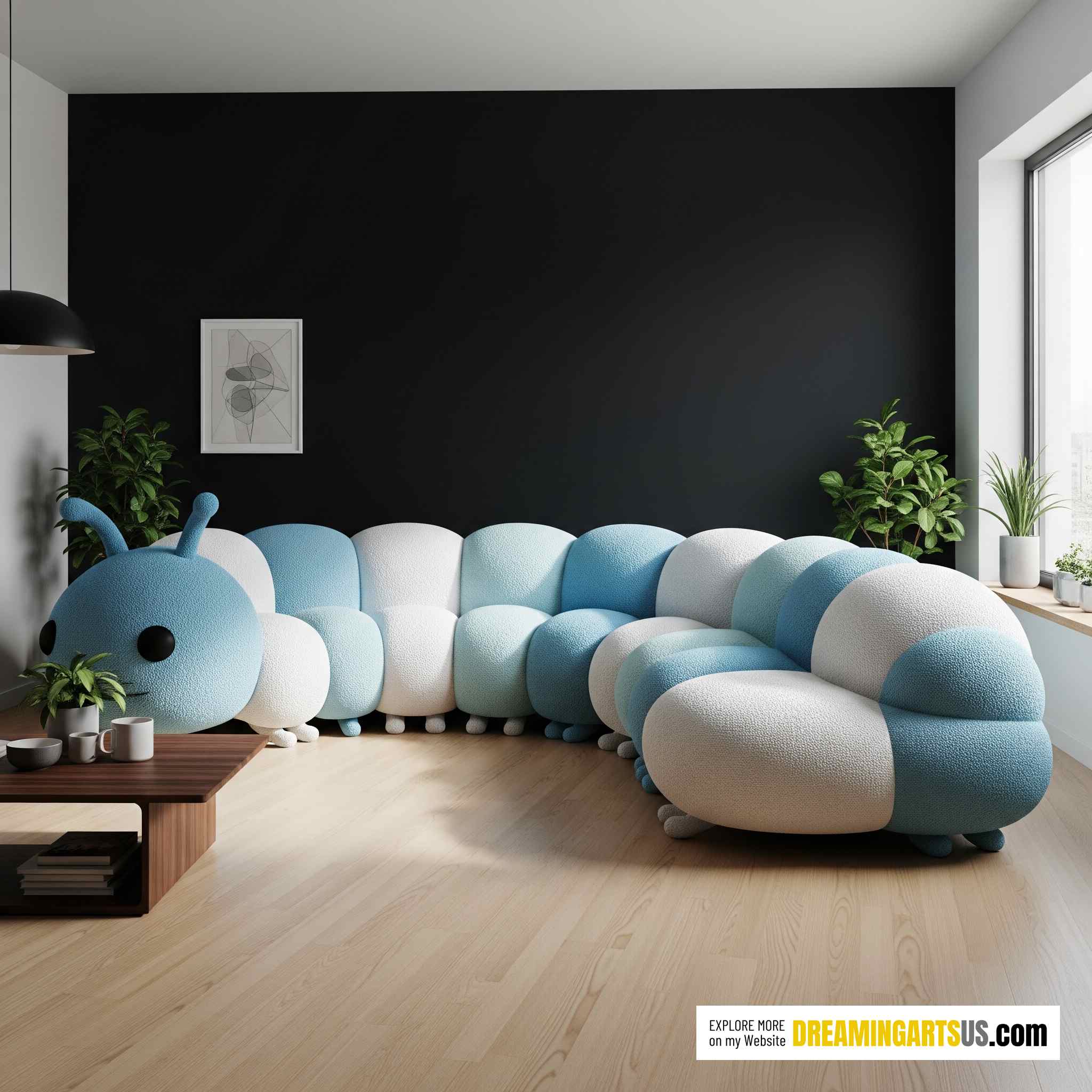 Sectional Caterpillar Sofa