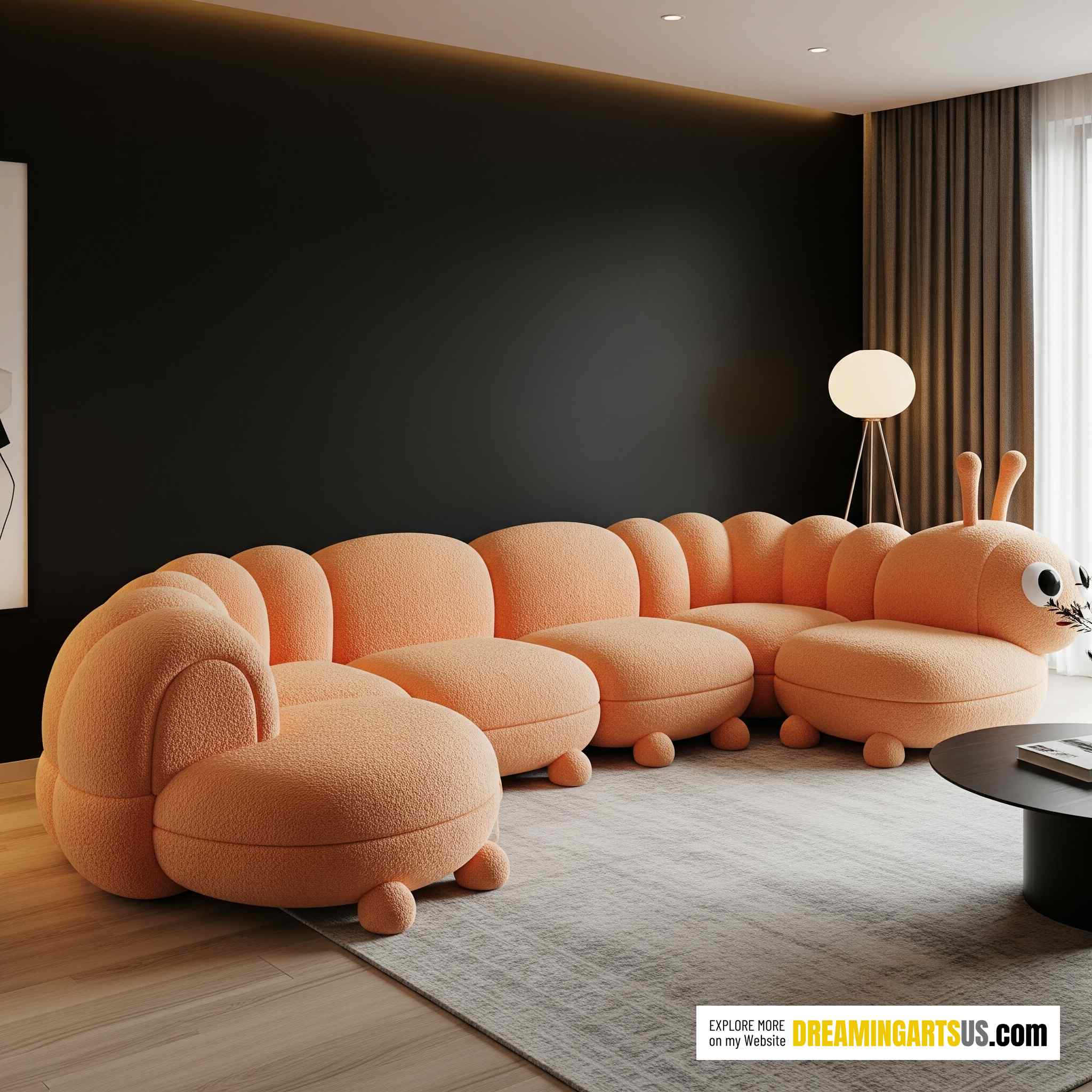 Caterpillar Sectional Sofas